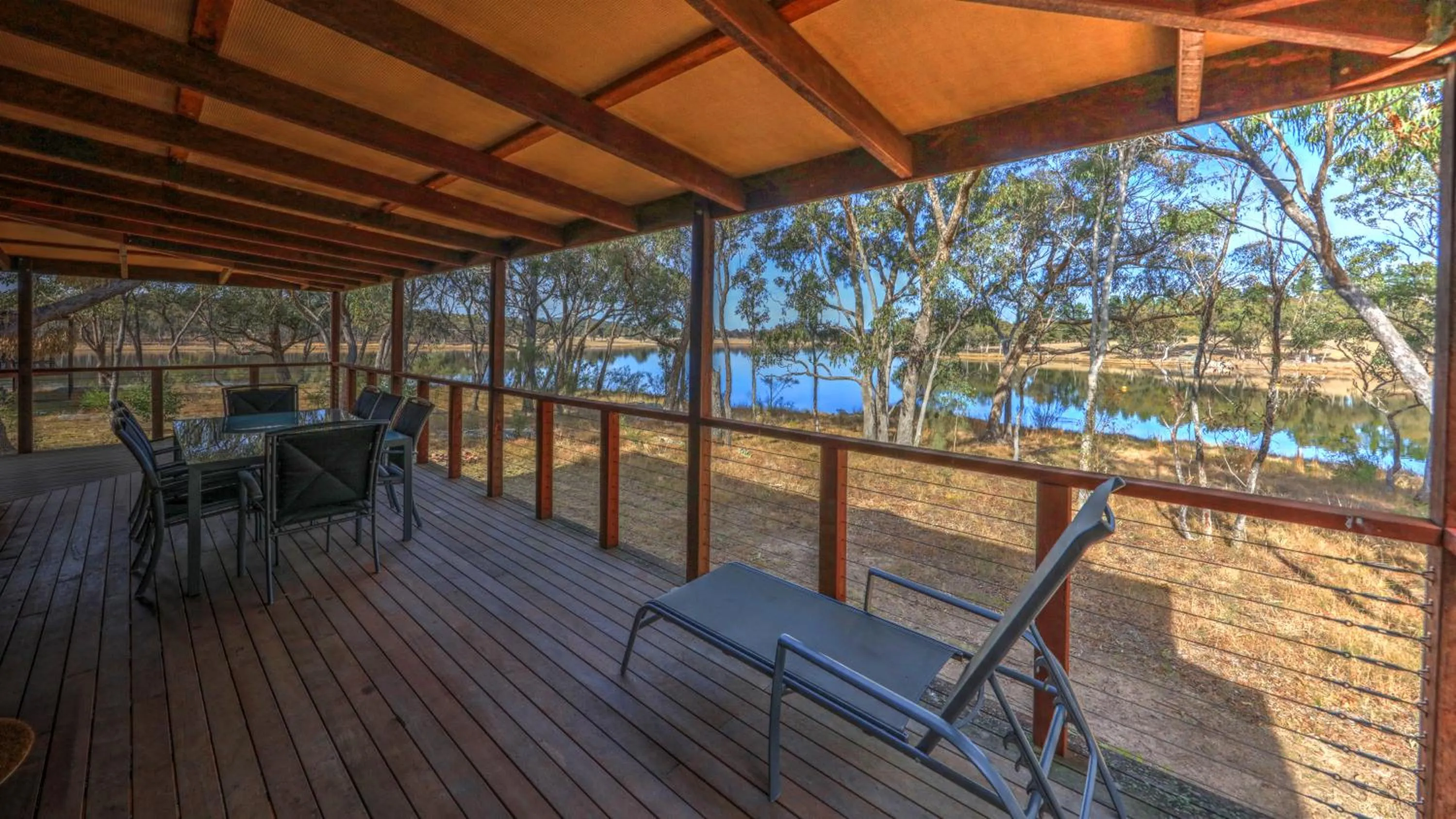 Balcony/Terrace in Tiny Away Escape at Granite Belt - Sommerville Valley