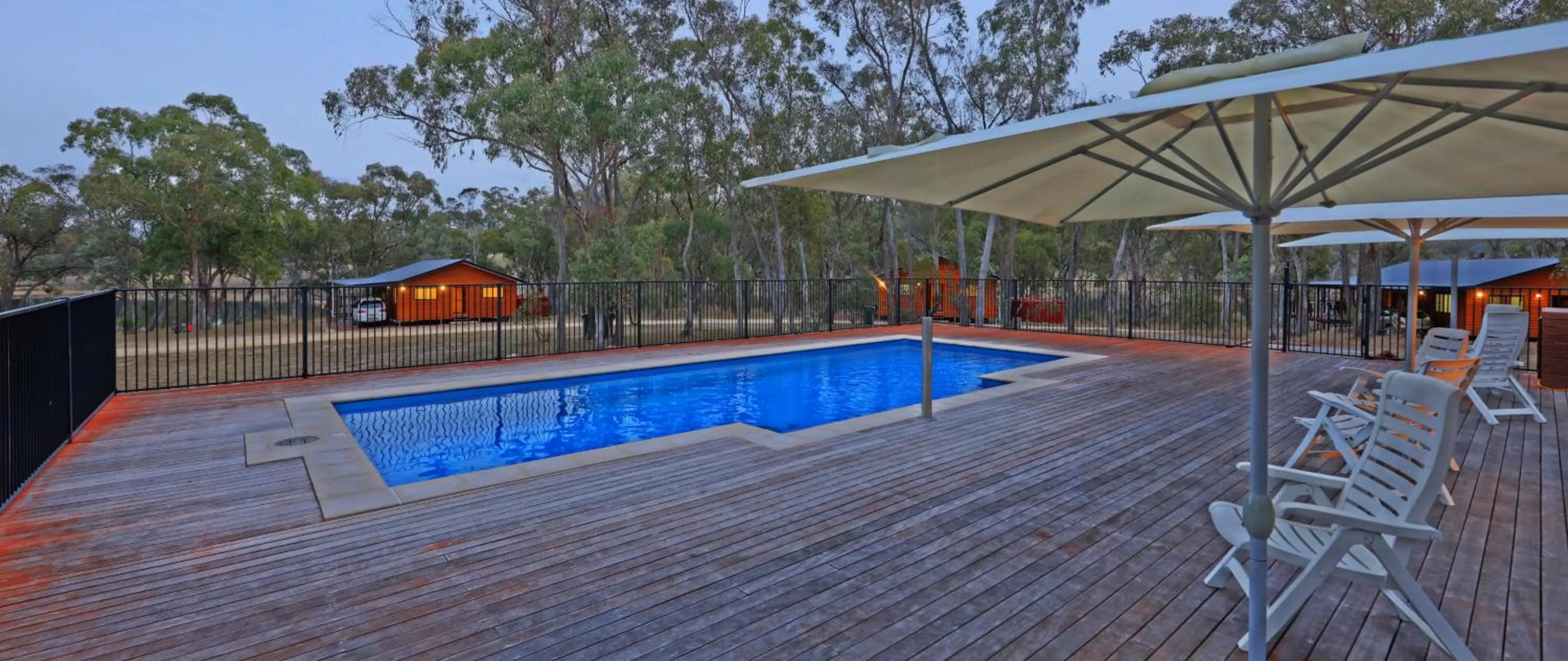 Swimming pool in Tiny Away Escape at Granite Belt - Sommerville Valley