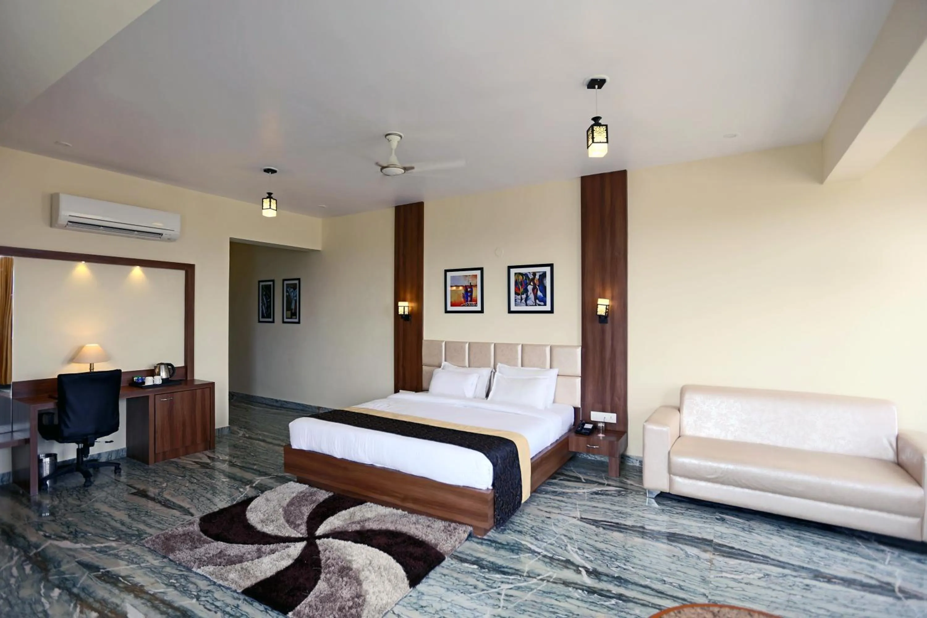 Photo of the whole room, Bed in Regenta Central Mewargarh, Near Biological park
