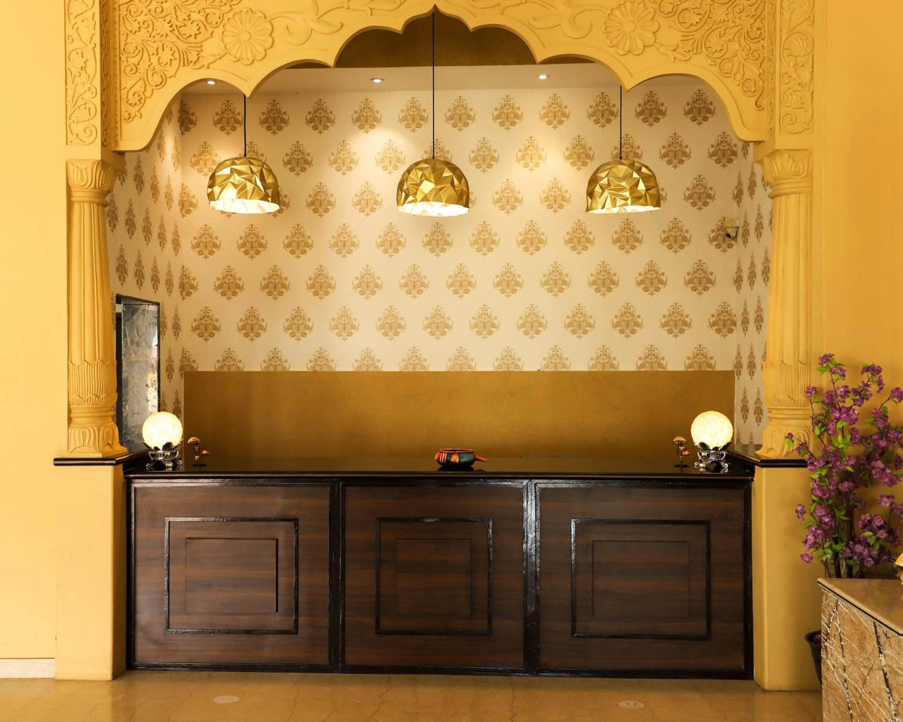 Lobby or reception in Regenta Central Mewargarh, Near Biological park