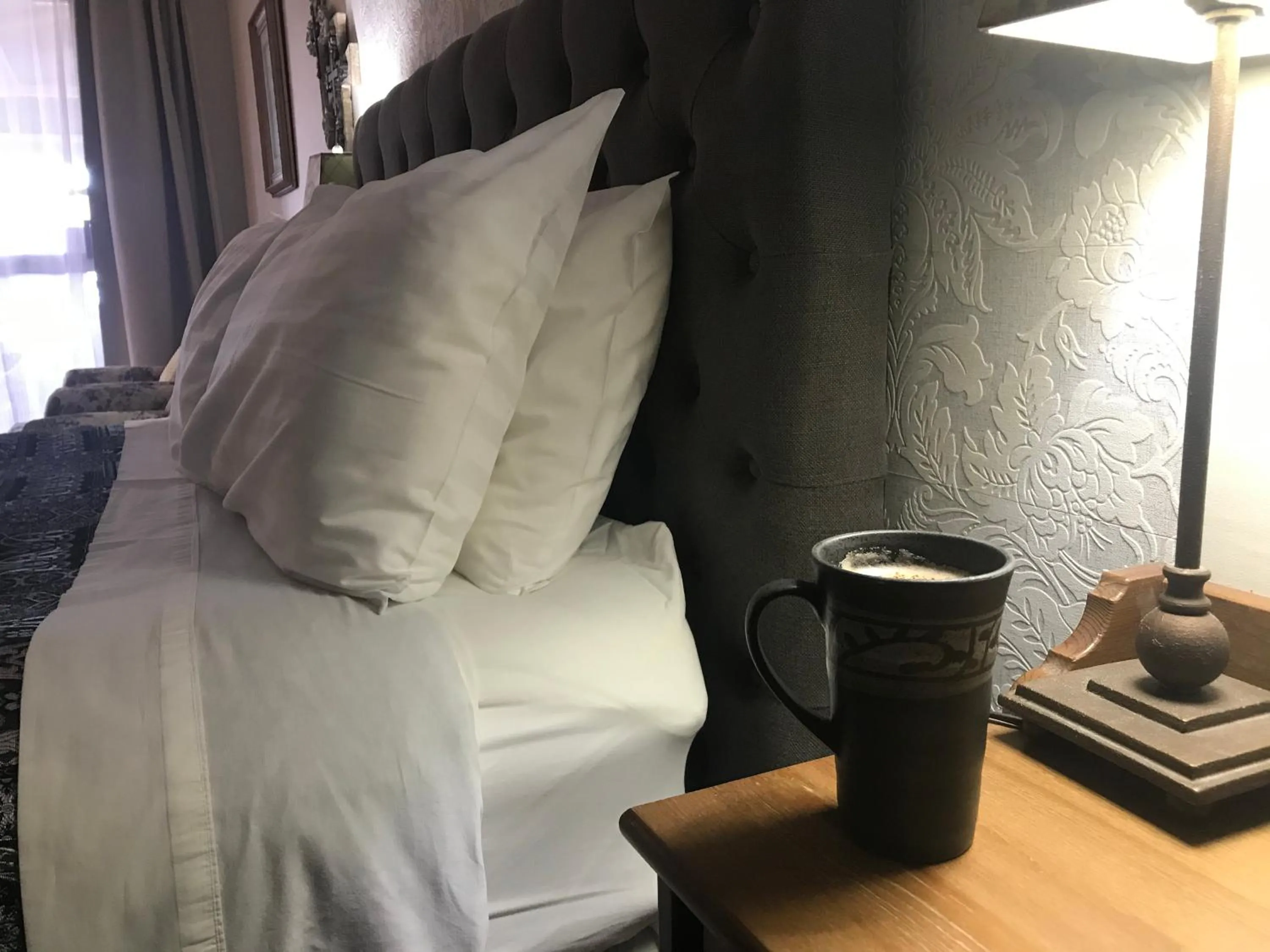 Bed in Yellow Gum Bed and Breakfast