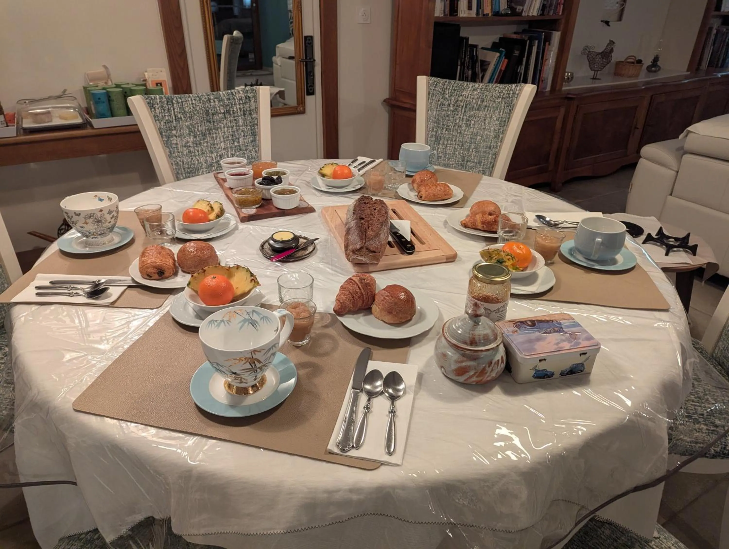 Breakfast in Les Bruyères du Mont