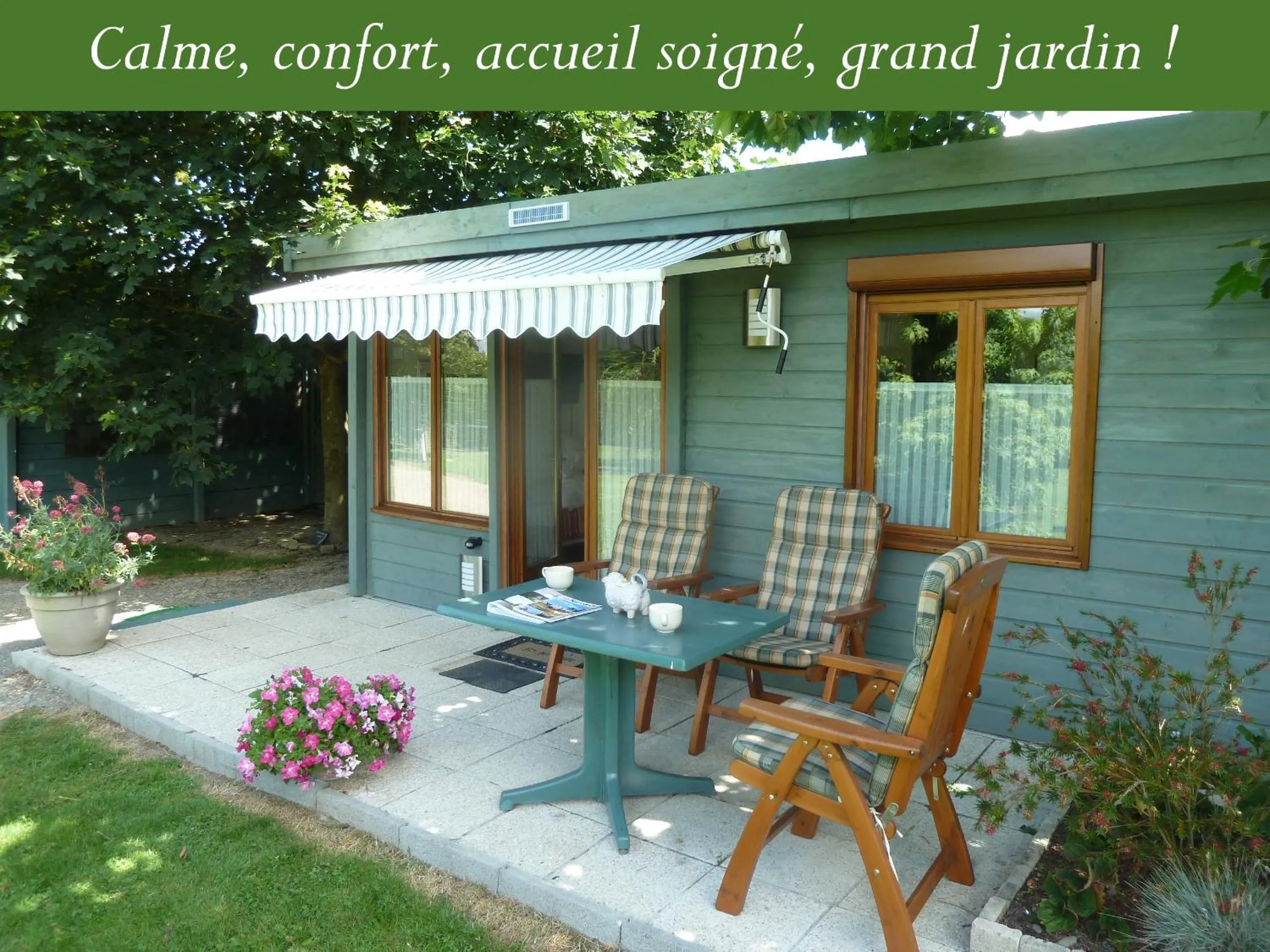 Patio in Les Bruyères du Mont