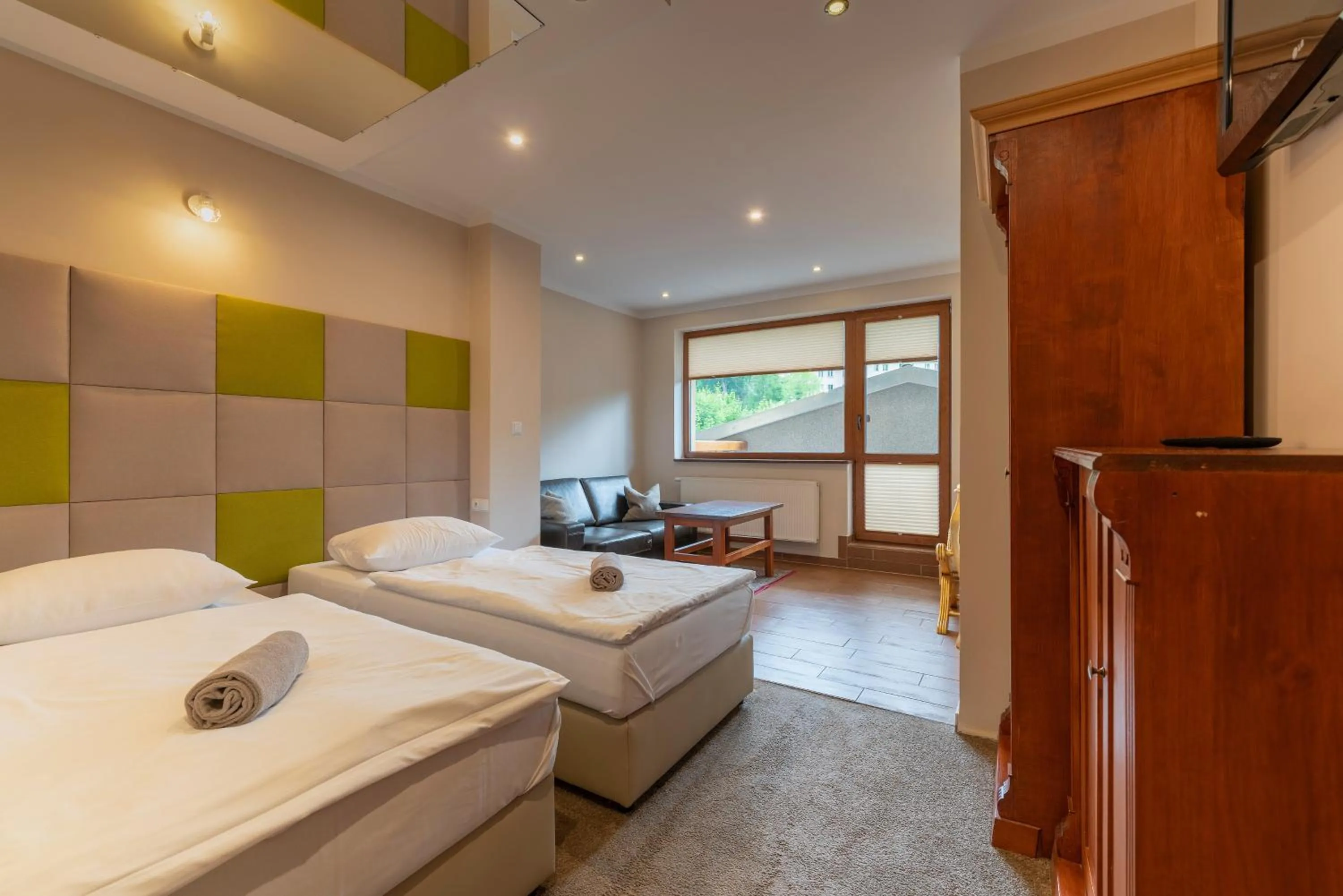 Photo of the whole room, Bed in Willa Magnat