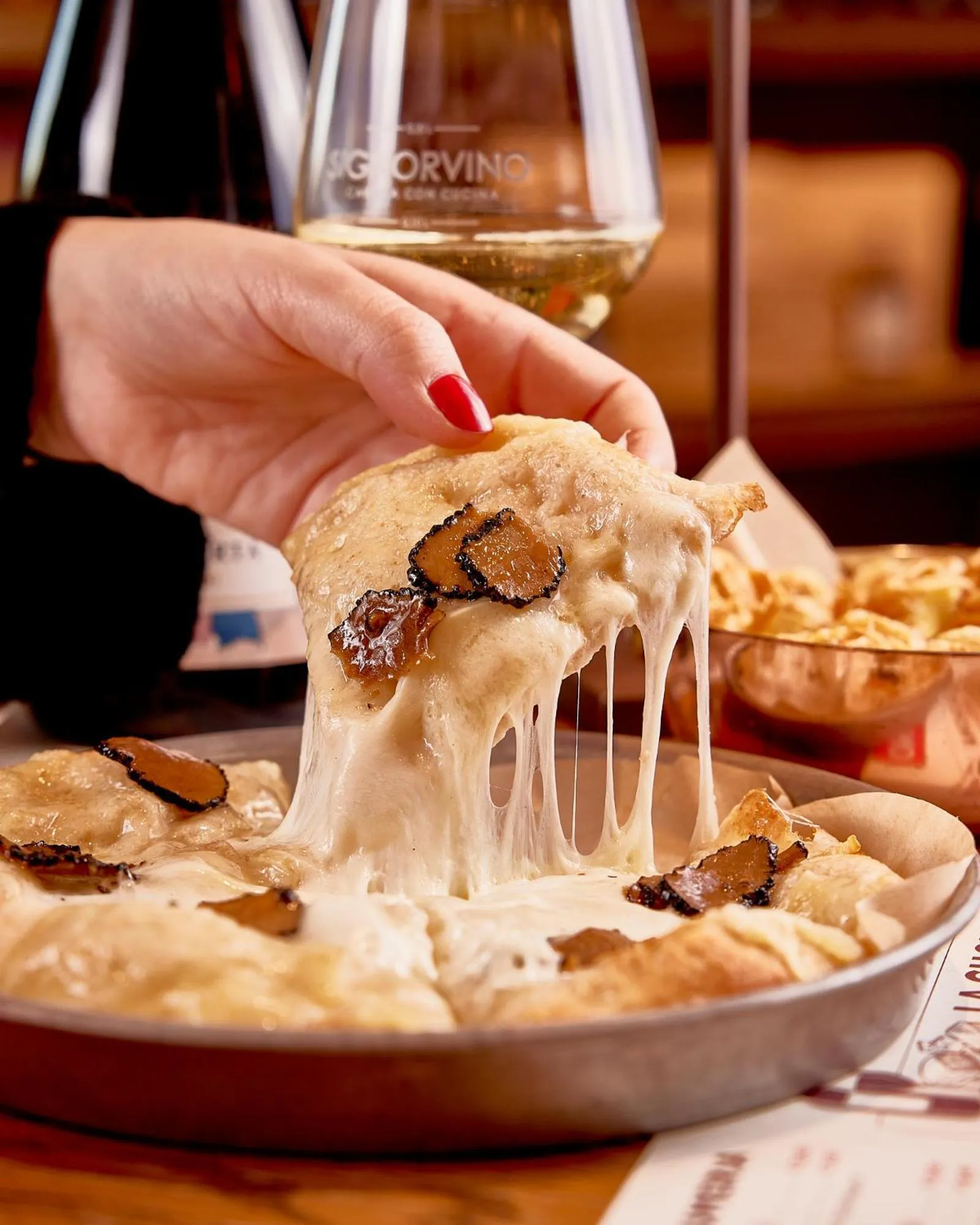 Food and drinks in Hotel Veronesi La Torre