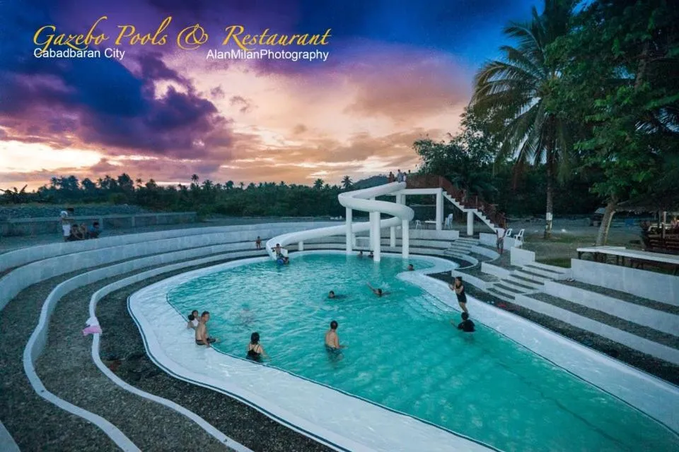 Facade/entrance in Gazebo Pools and Restaurant