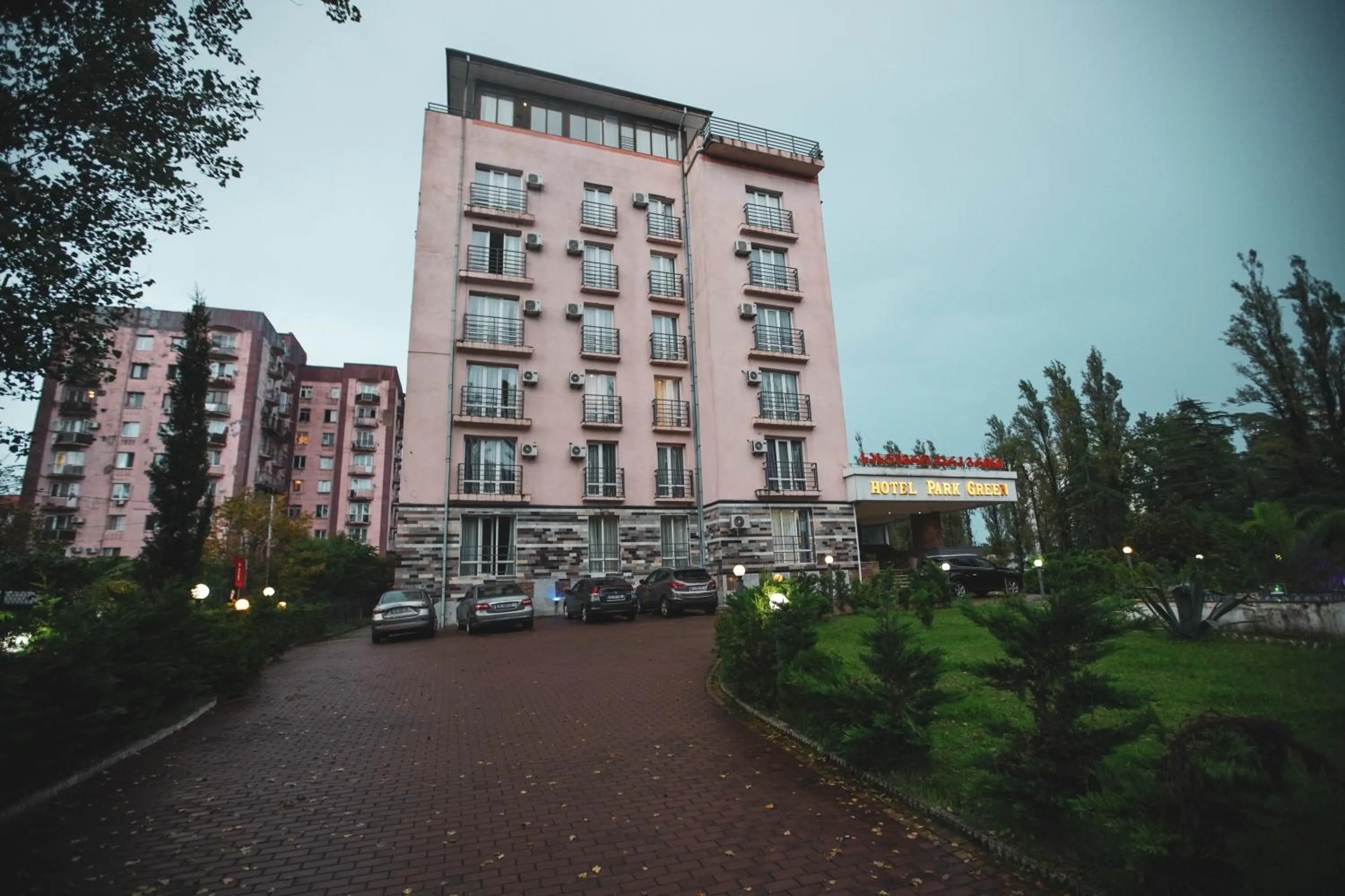 Property building in Hotel Park Green