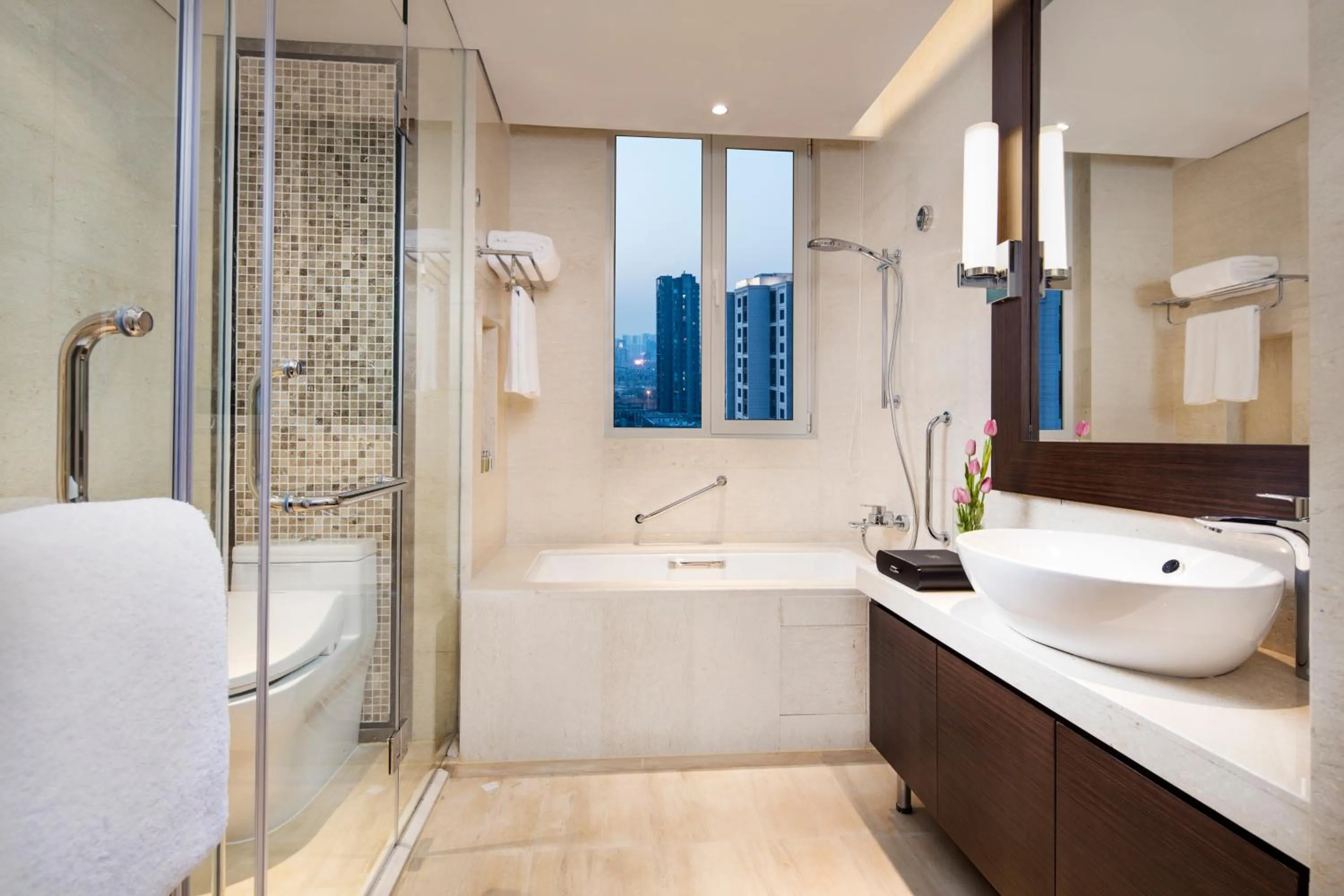 Bathroom in Ascott TEDA MSD Tianjin