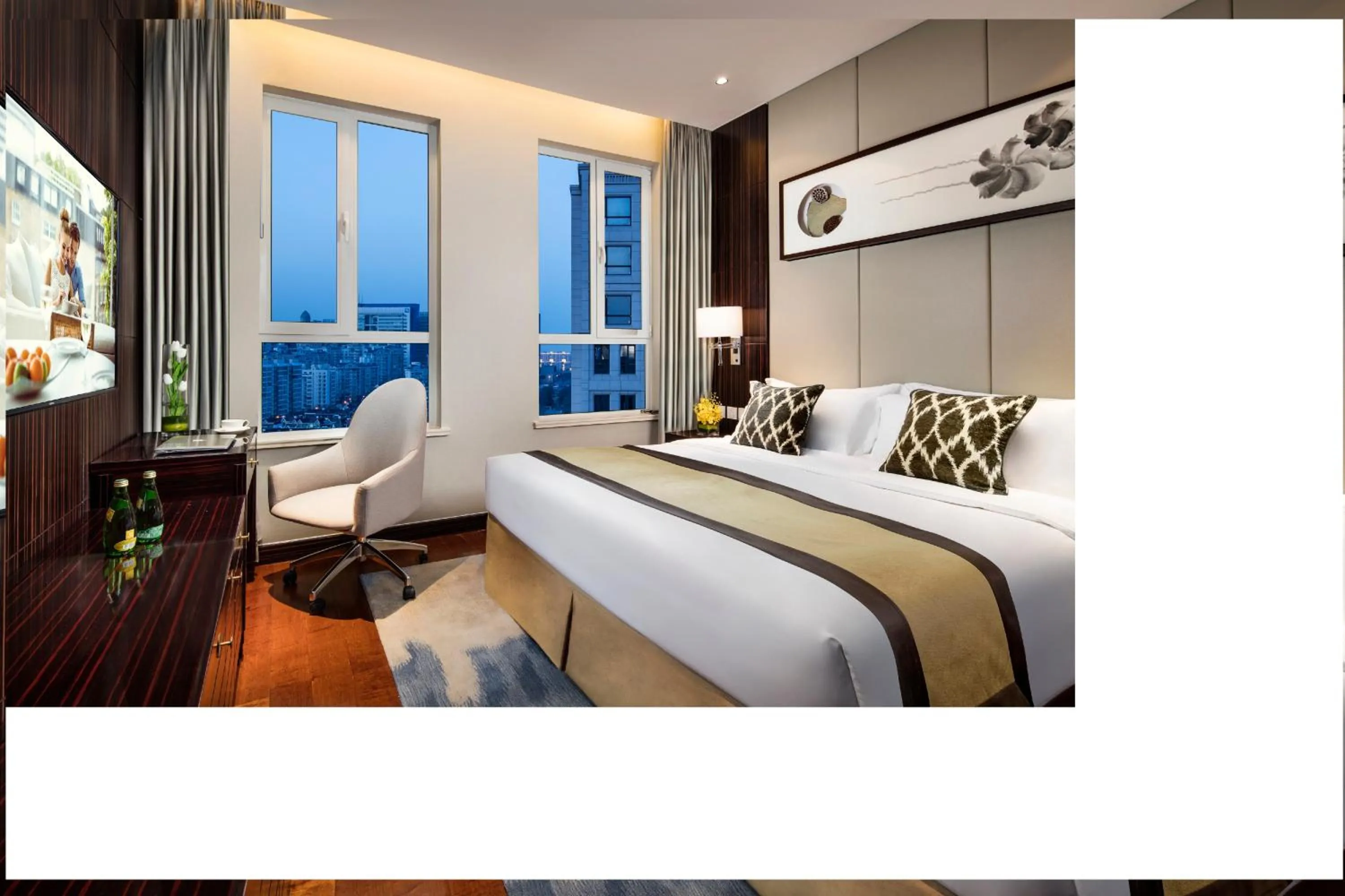 Bedroom, Bed in Ascott TEDA MSD Tianjin