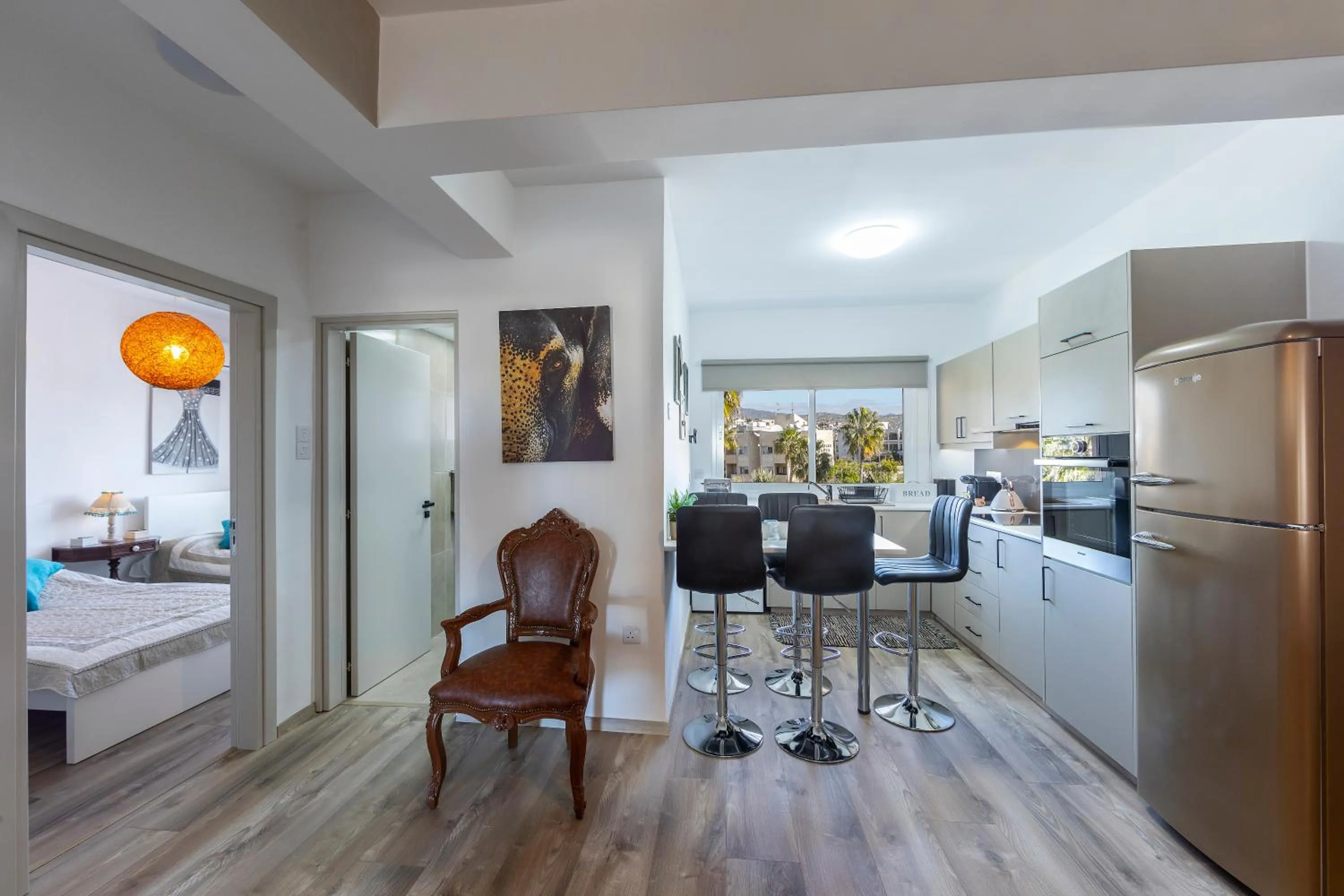 Kitchen or kitchenette in Castle Holiday Apartments