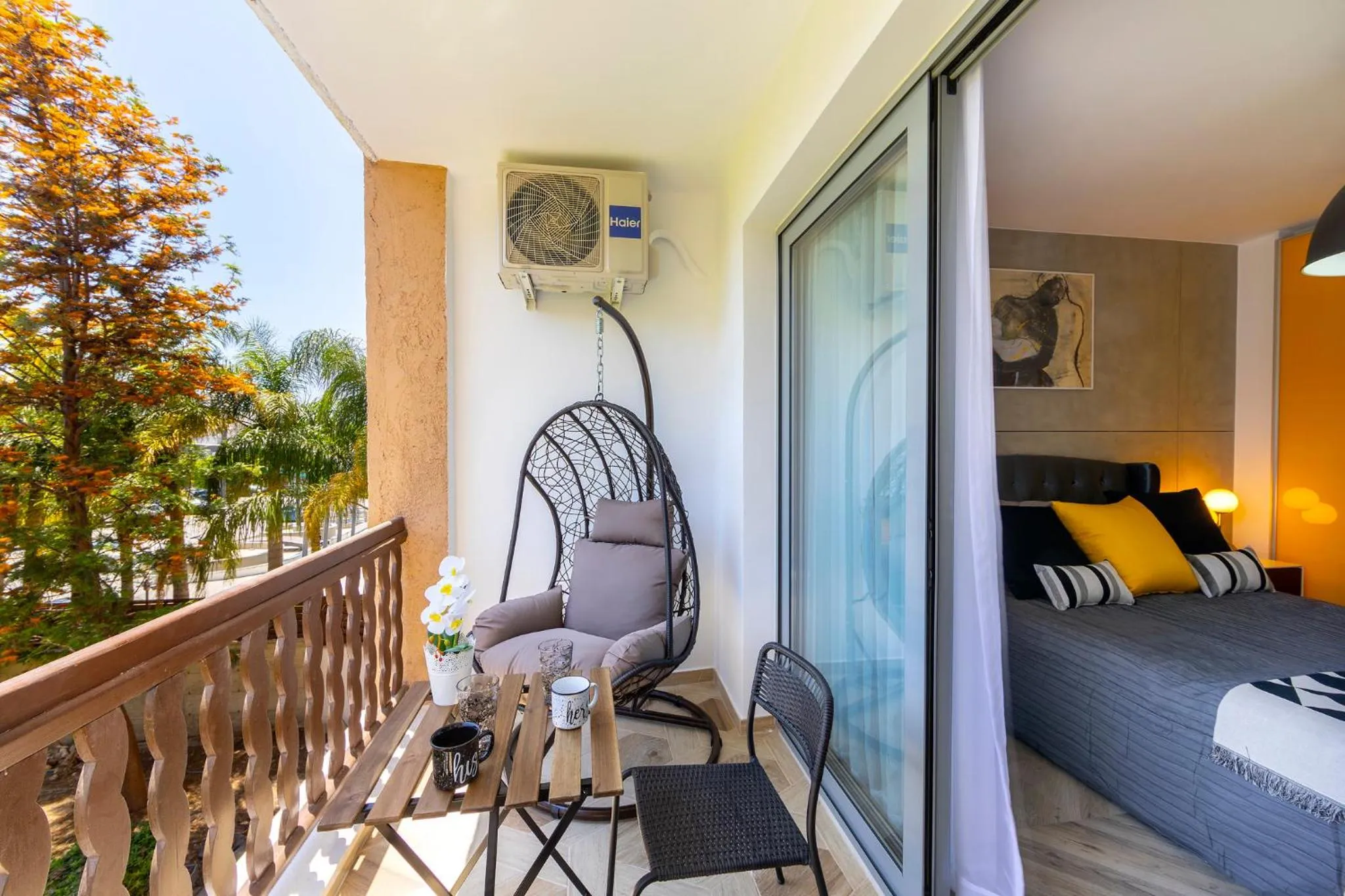 Balcony/Terrace in Castle Holiday Apartments