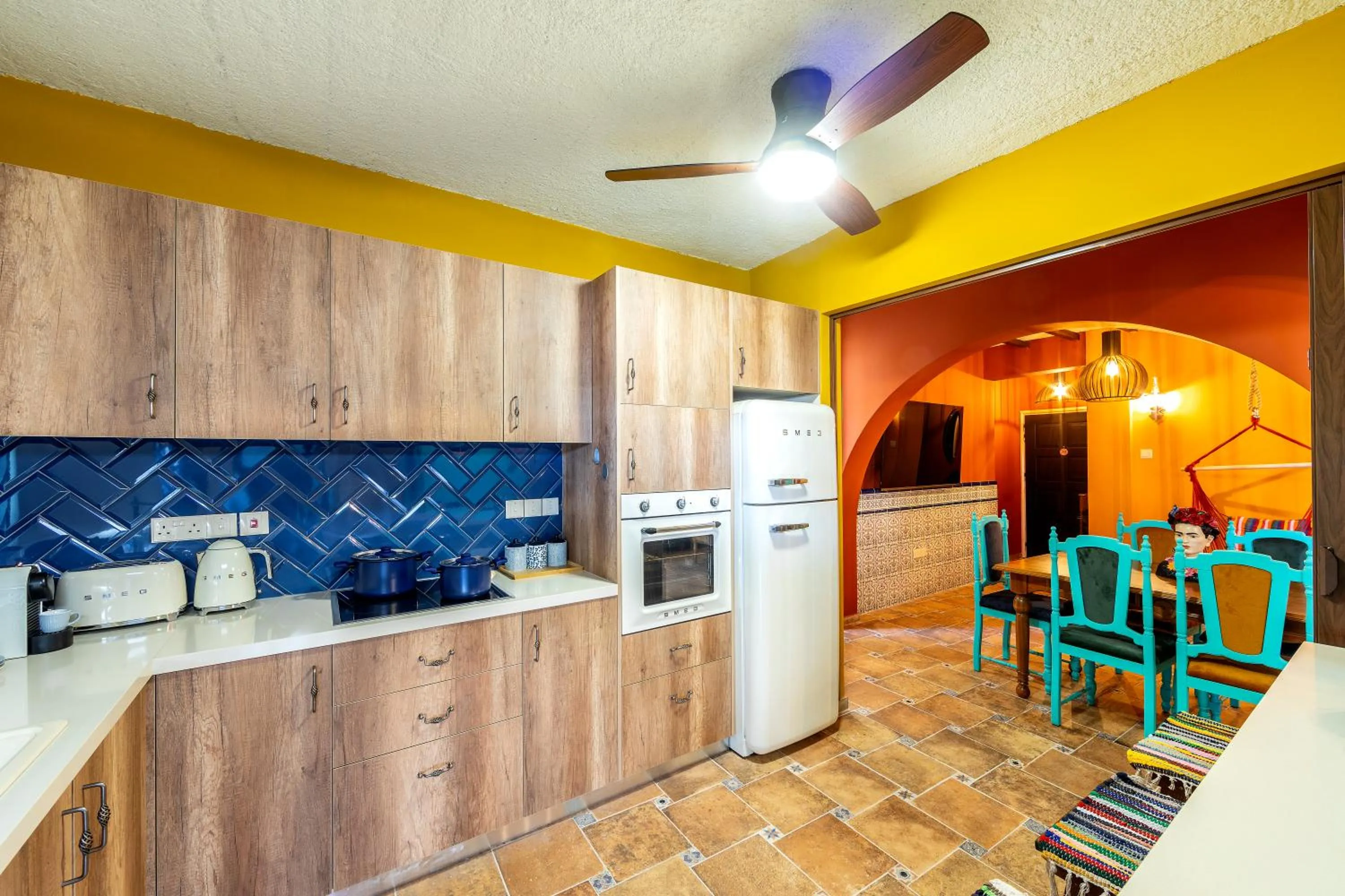 Kitchen or kitchenette in Castle Holiday Apartments