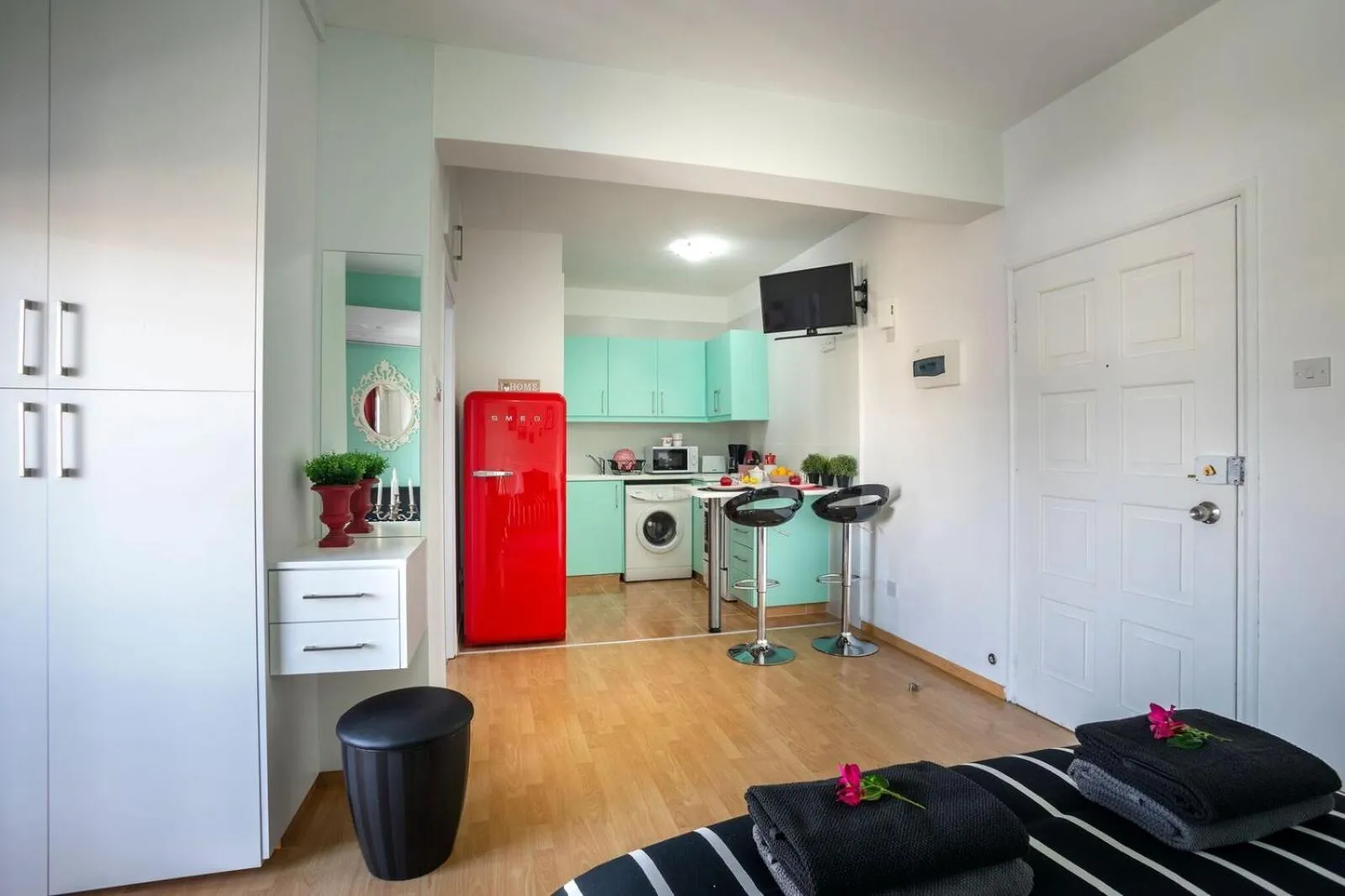 Kitchen or kitchenette in Castle Holiday Apartments