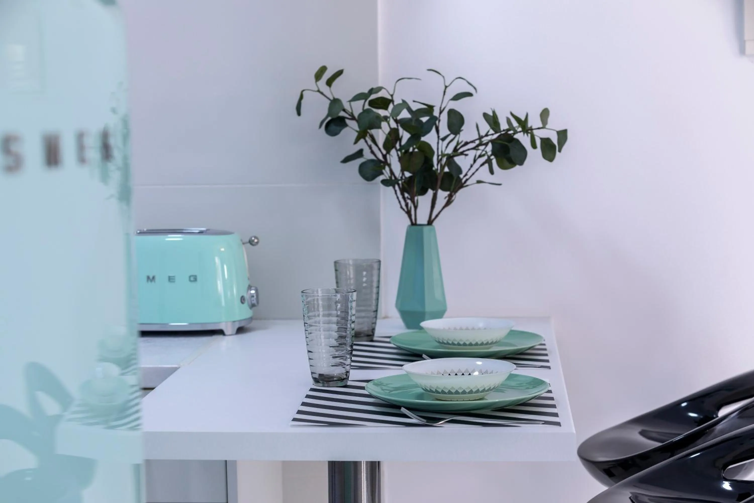 Kitchen or kitchenette in Castle Holiday Apartments