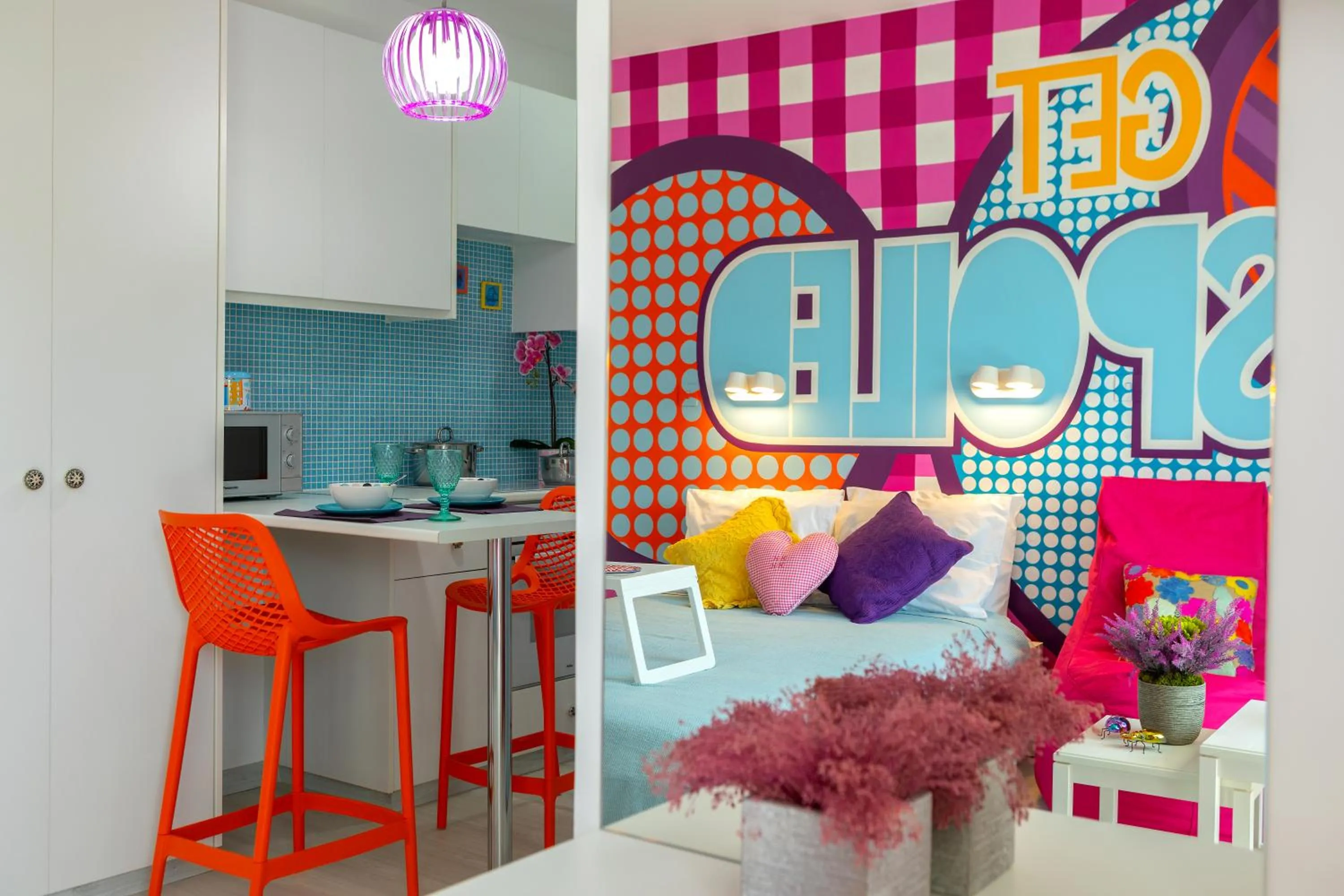 Kitchen or kitchenette in Castle Holiday Apartments