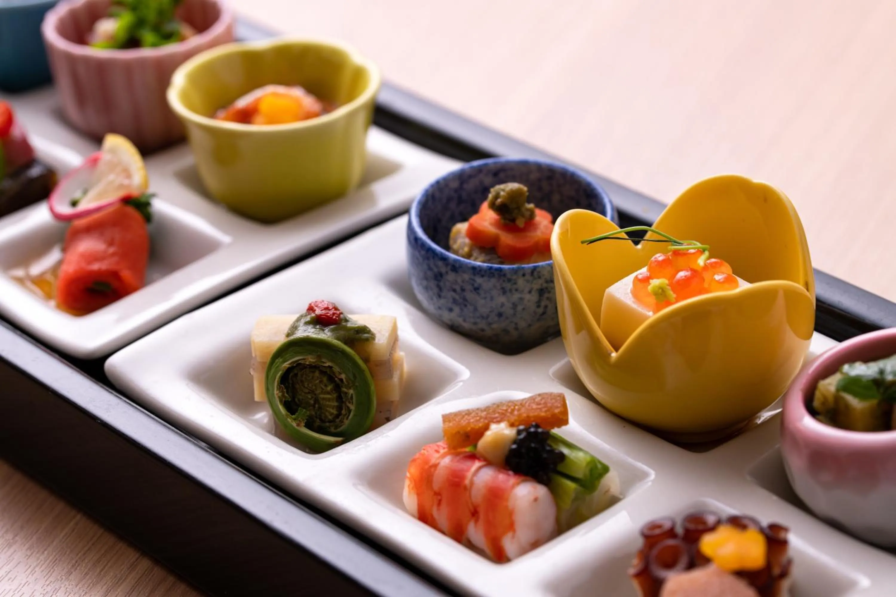 Dinner in Arima Onsen ShikinoIrodori Hatago