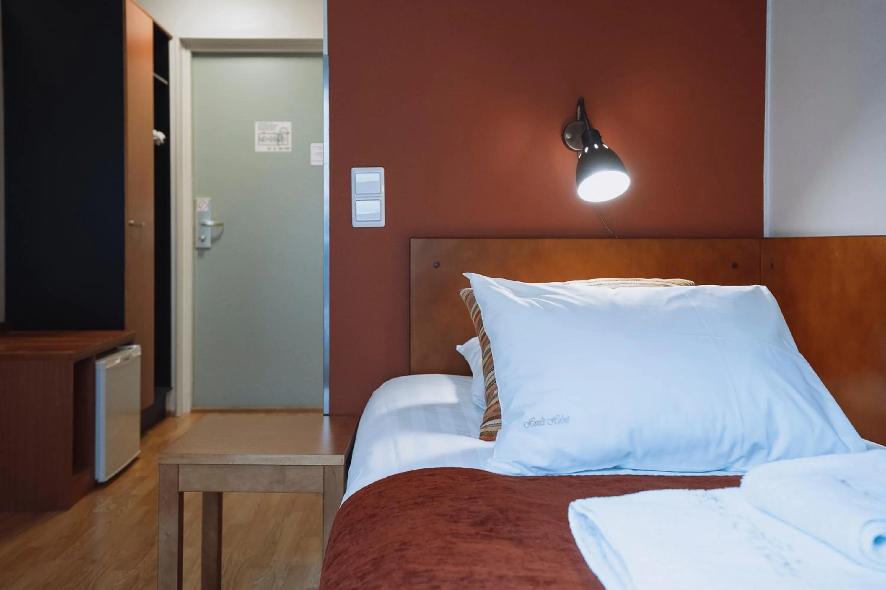 Bed in Hotelli Helmi