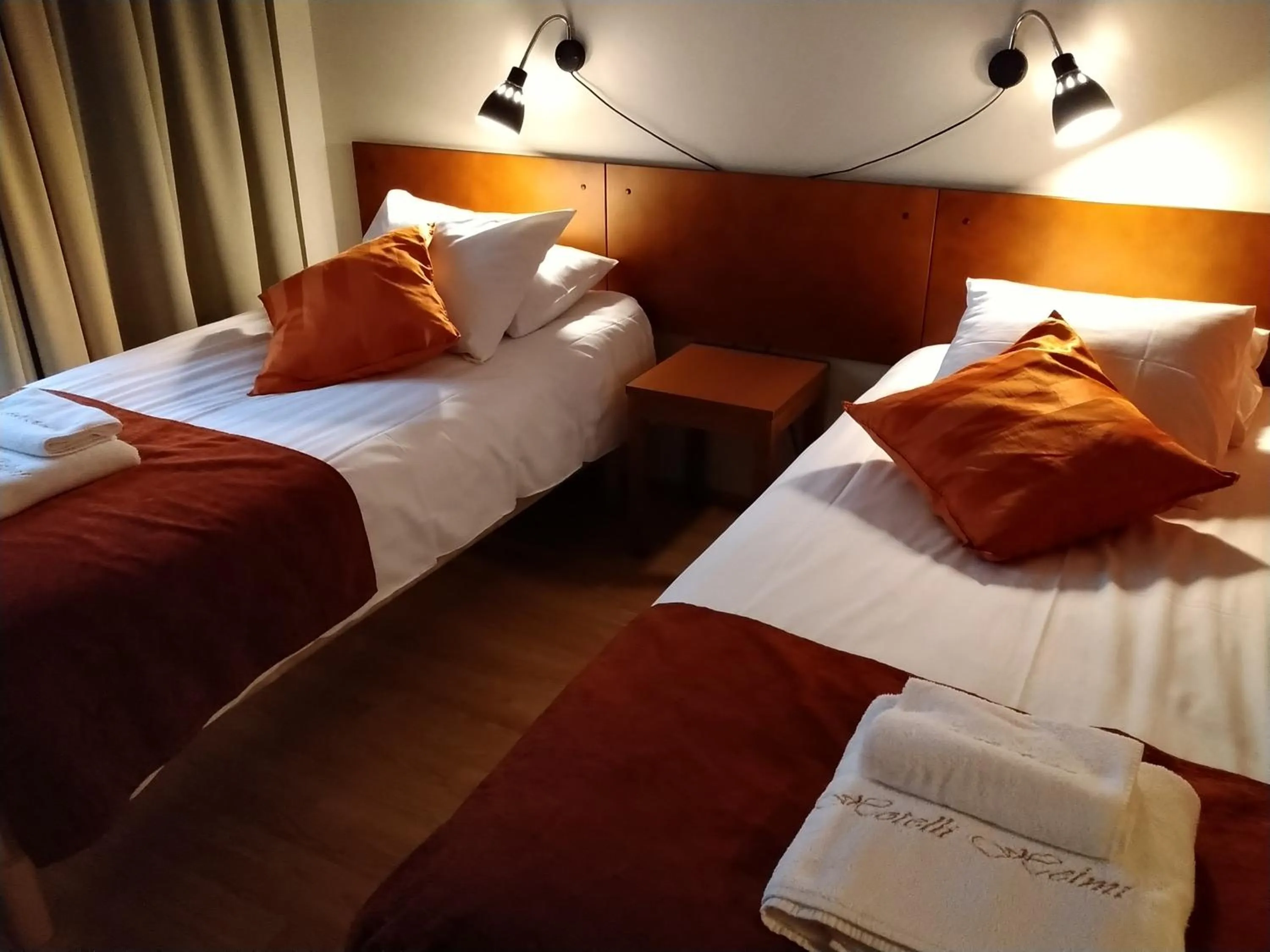 Bed in Hotelli Helmi