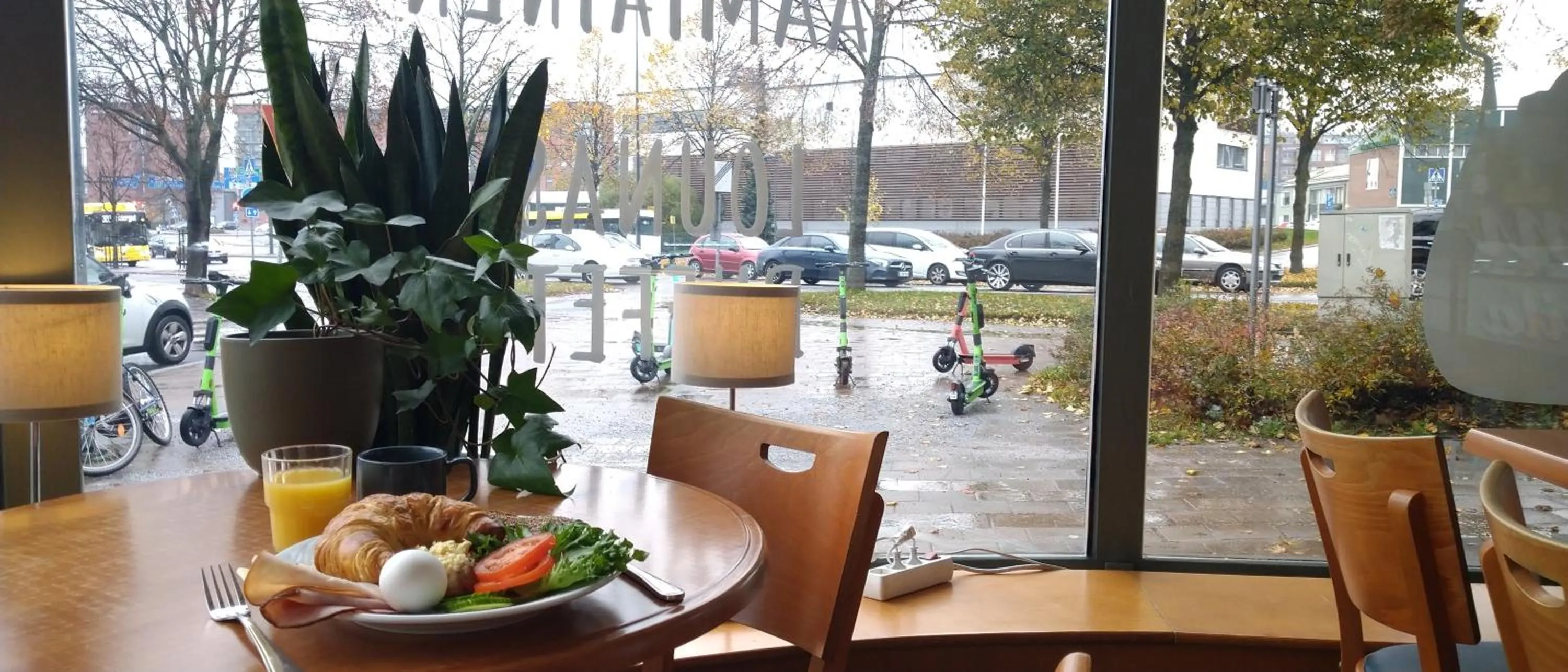 Breakfast in Hotelli Helmi