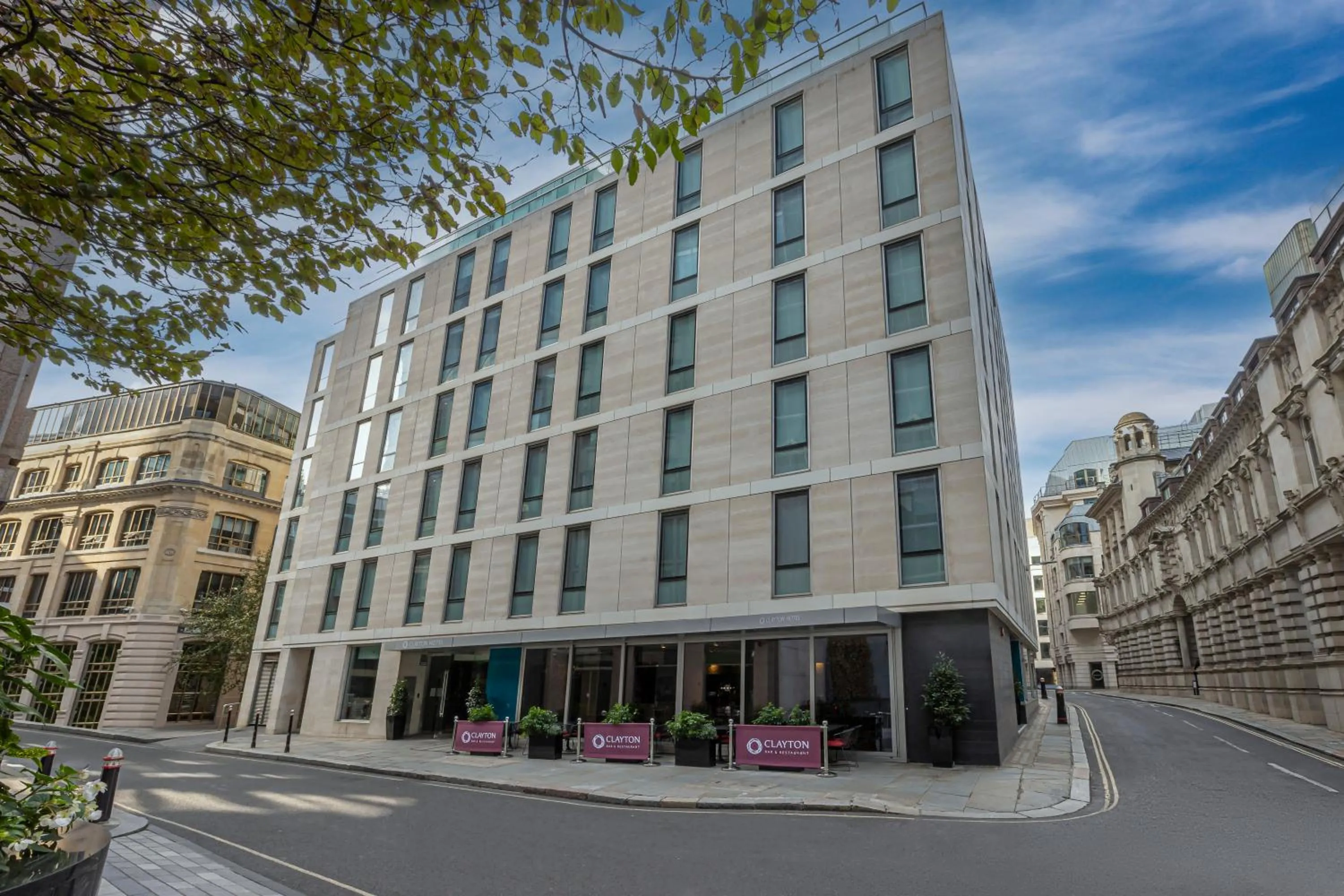 Property building in Clayton Hotel London Wall