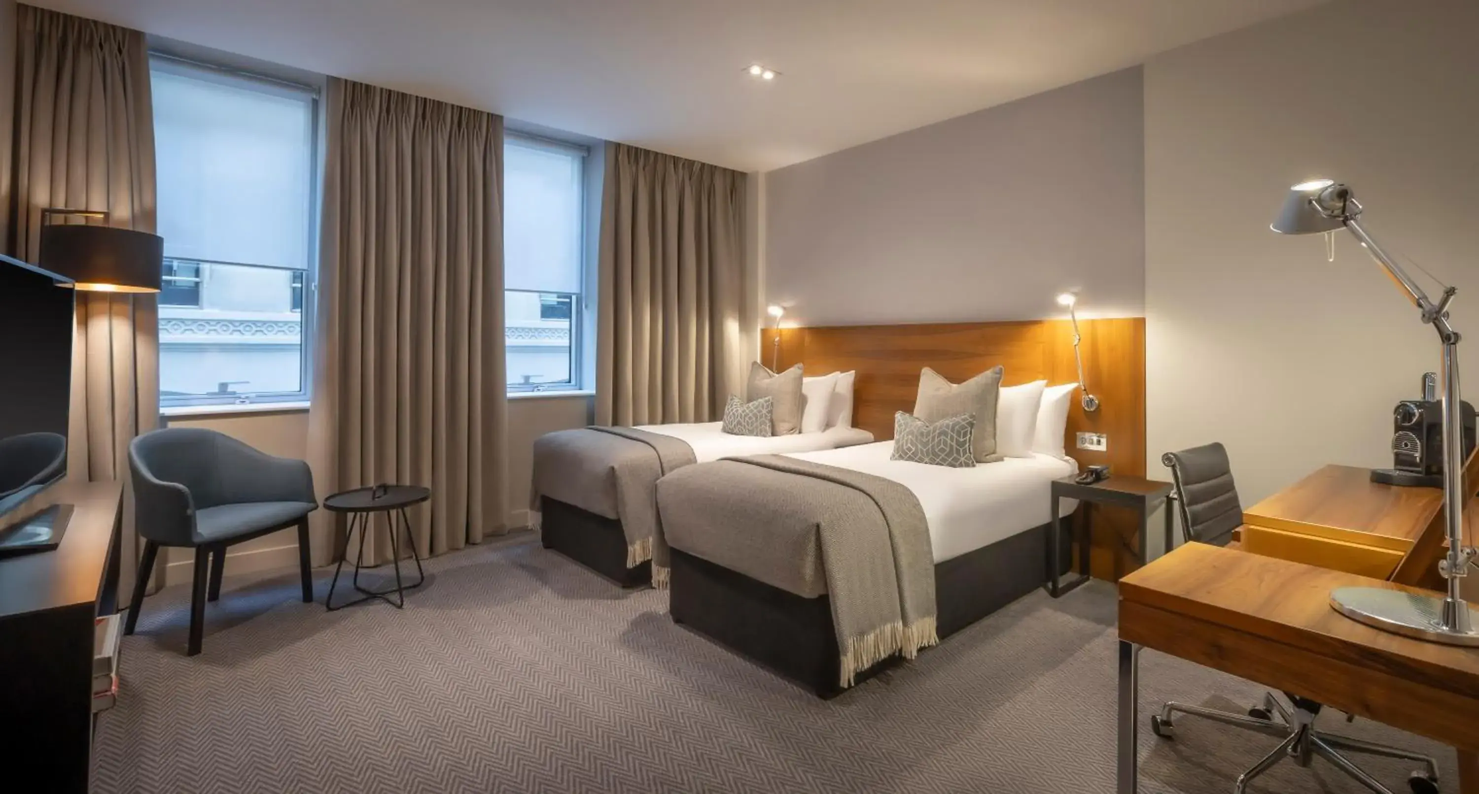 City Twin Room in Clayton Hotel London Wall City Twin Room in Clayton Hotel London Wall