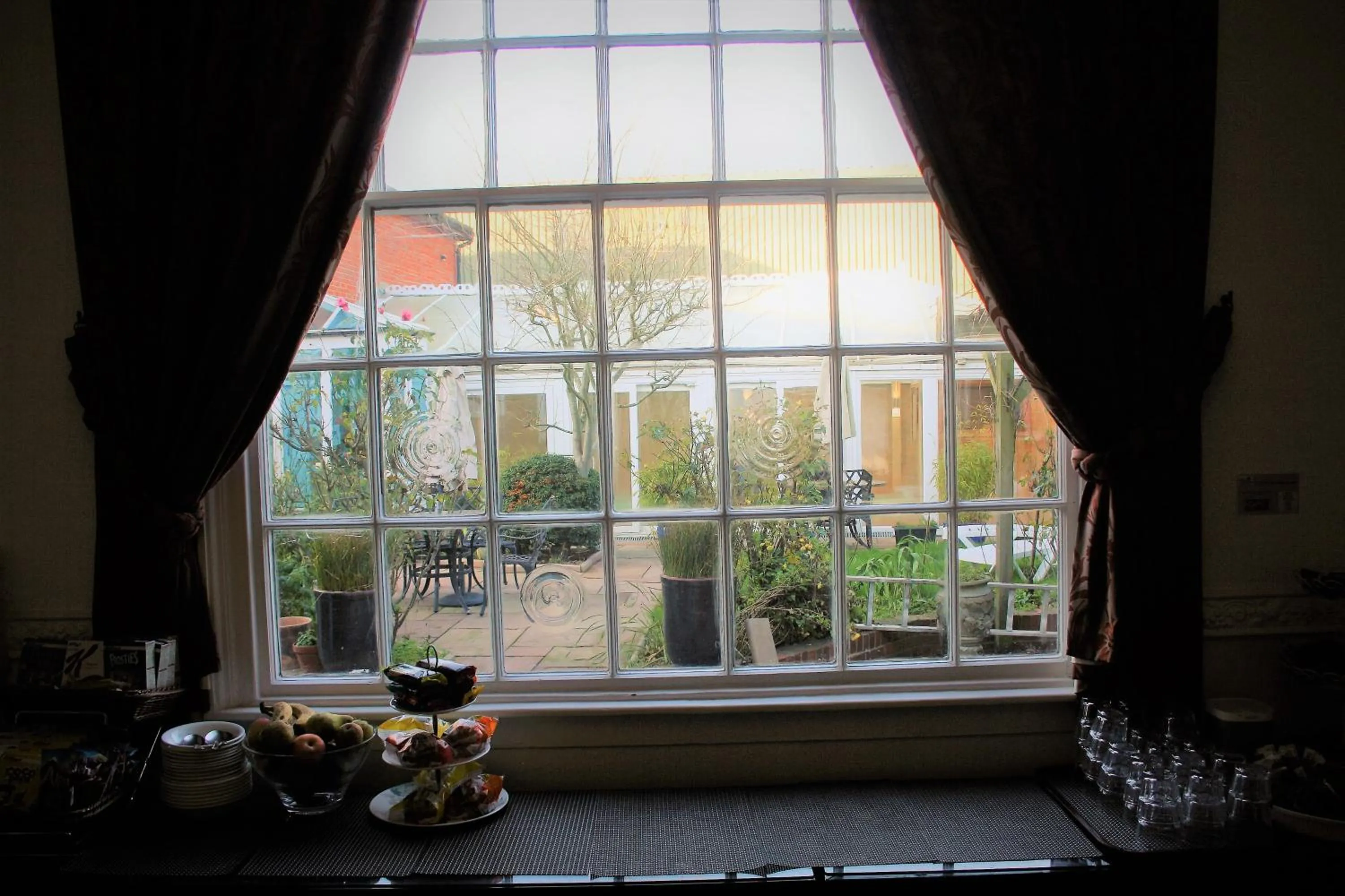 Garden view in Thanington Hotel