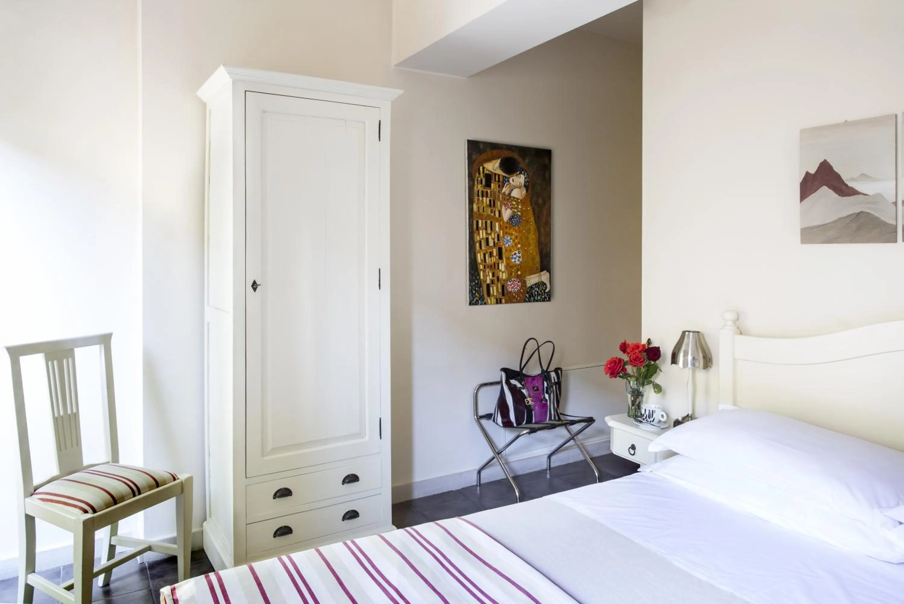 Bed in Hotel San Pietro