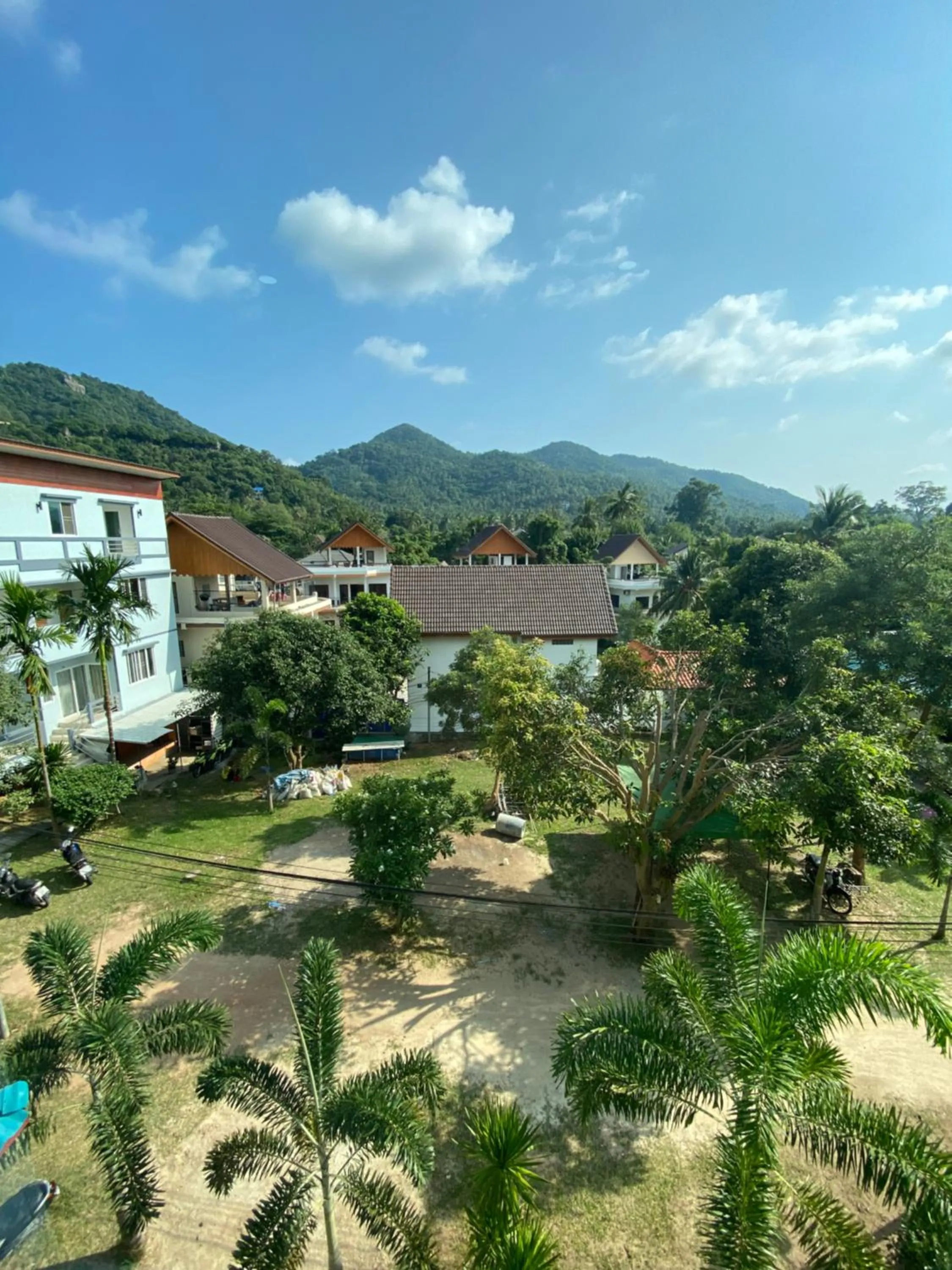 Garden view in Budchui Guesthouse
