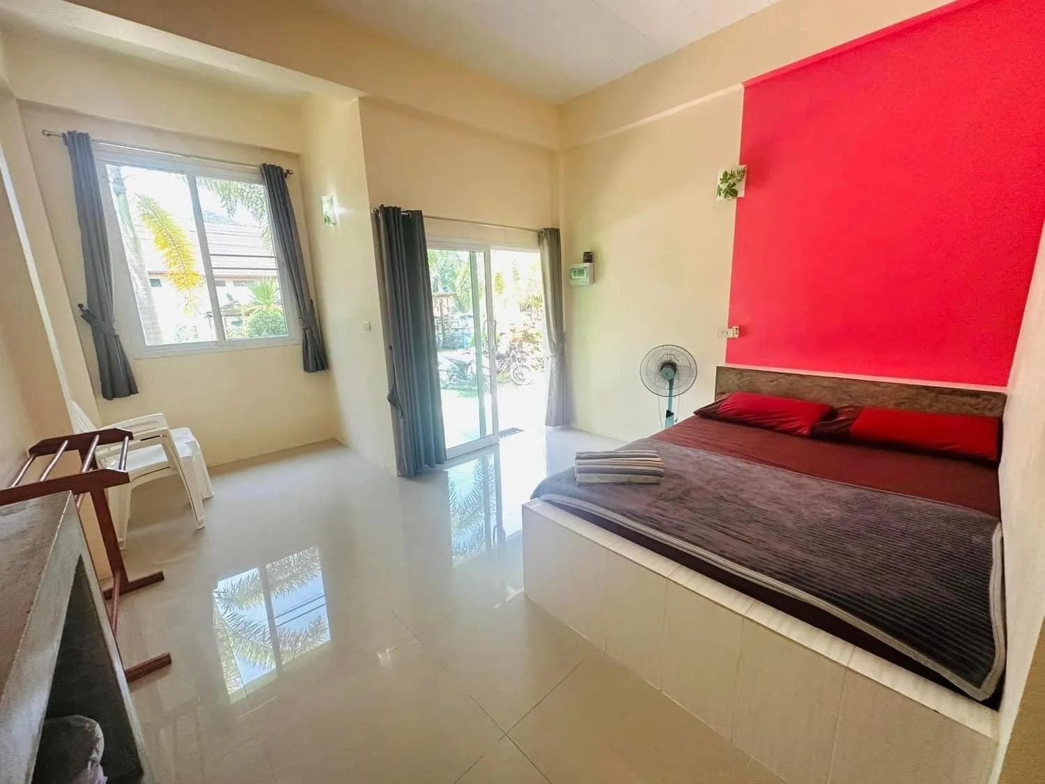 Bed in Budchui Guesthouse