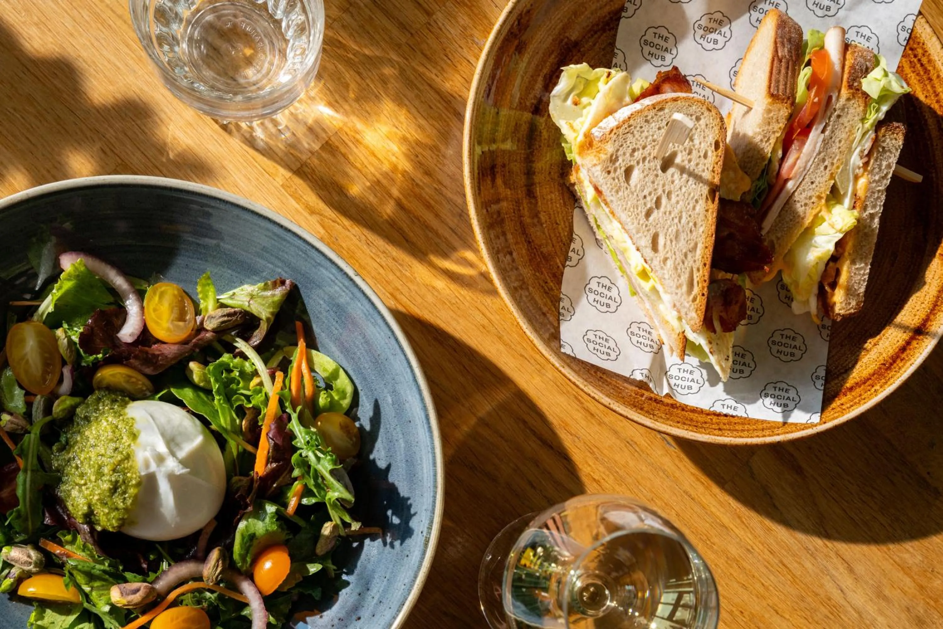 Food and drinks in The Social Hub Groningen