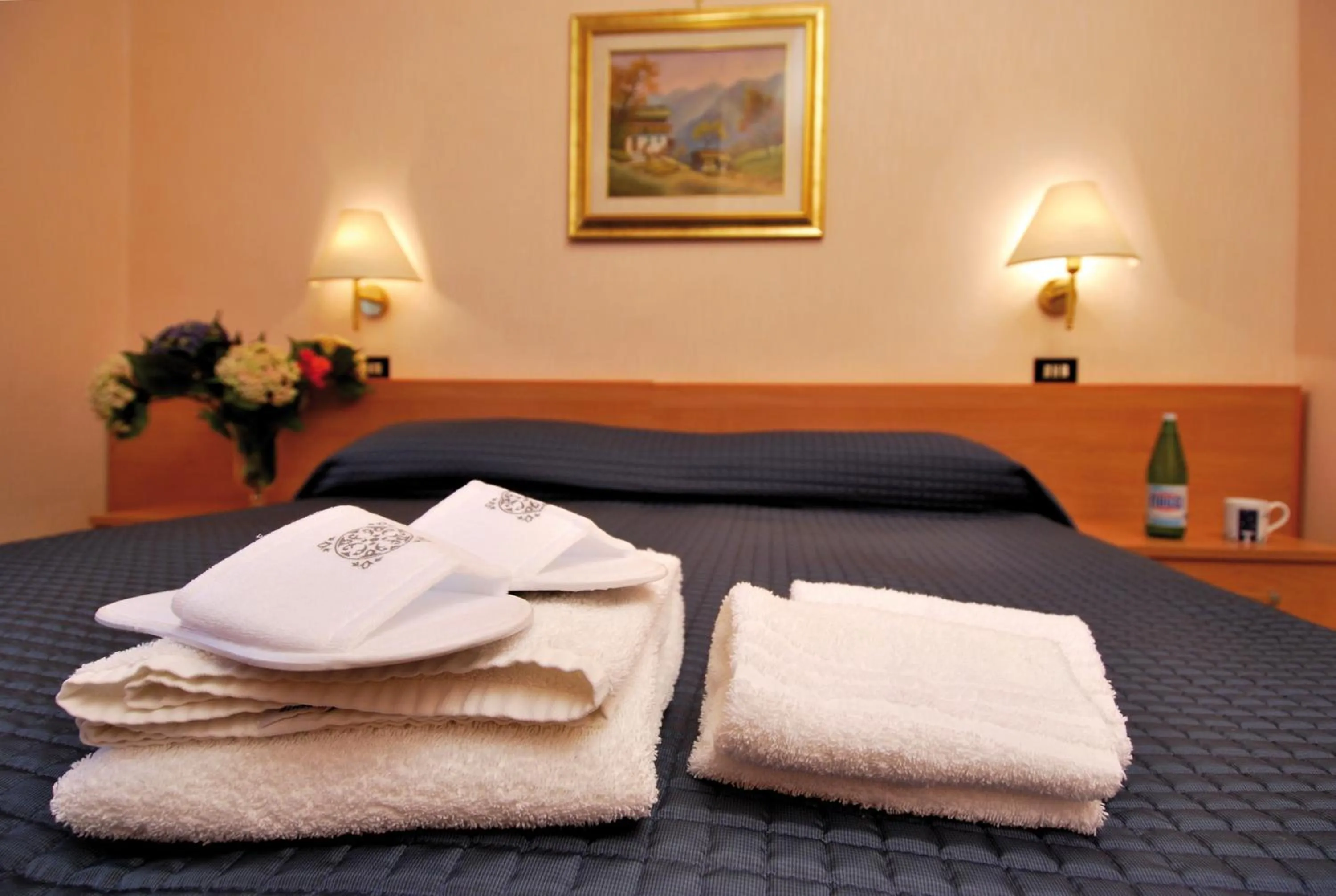 Bedroom in Hotel Delle Ortensie