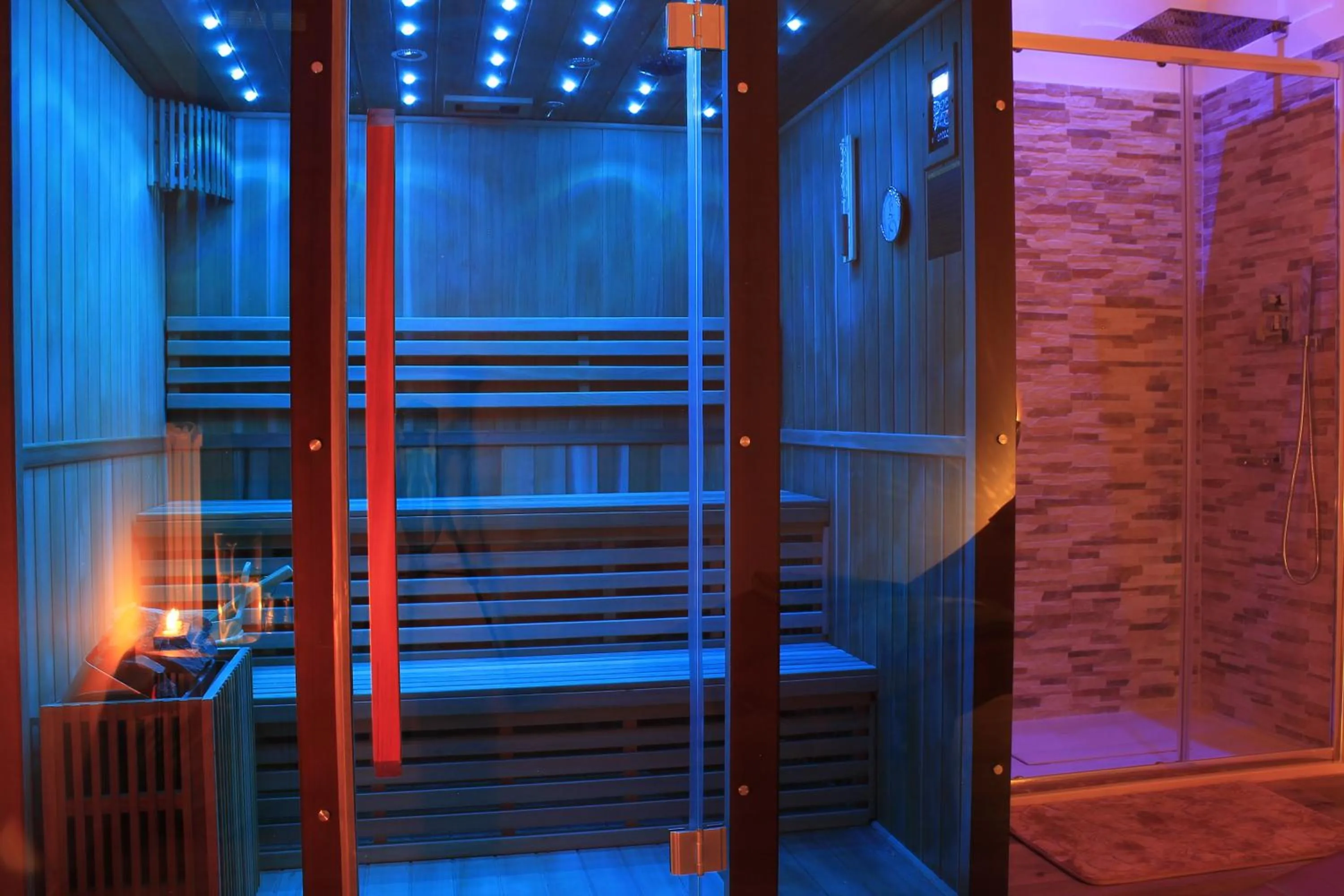 Sauna in Hotel Delle Ortensie