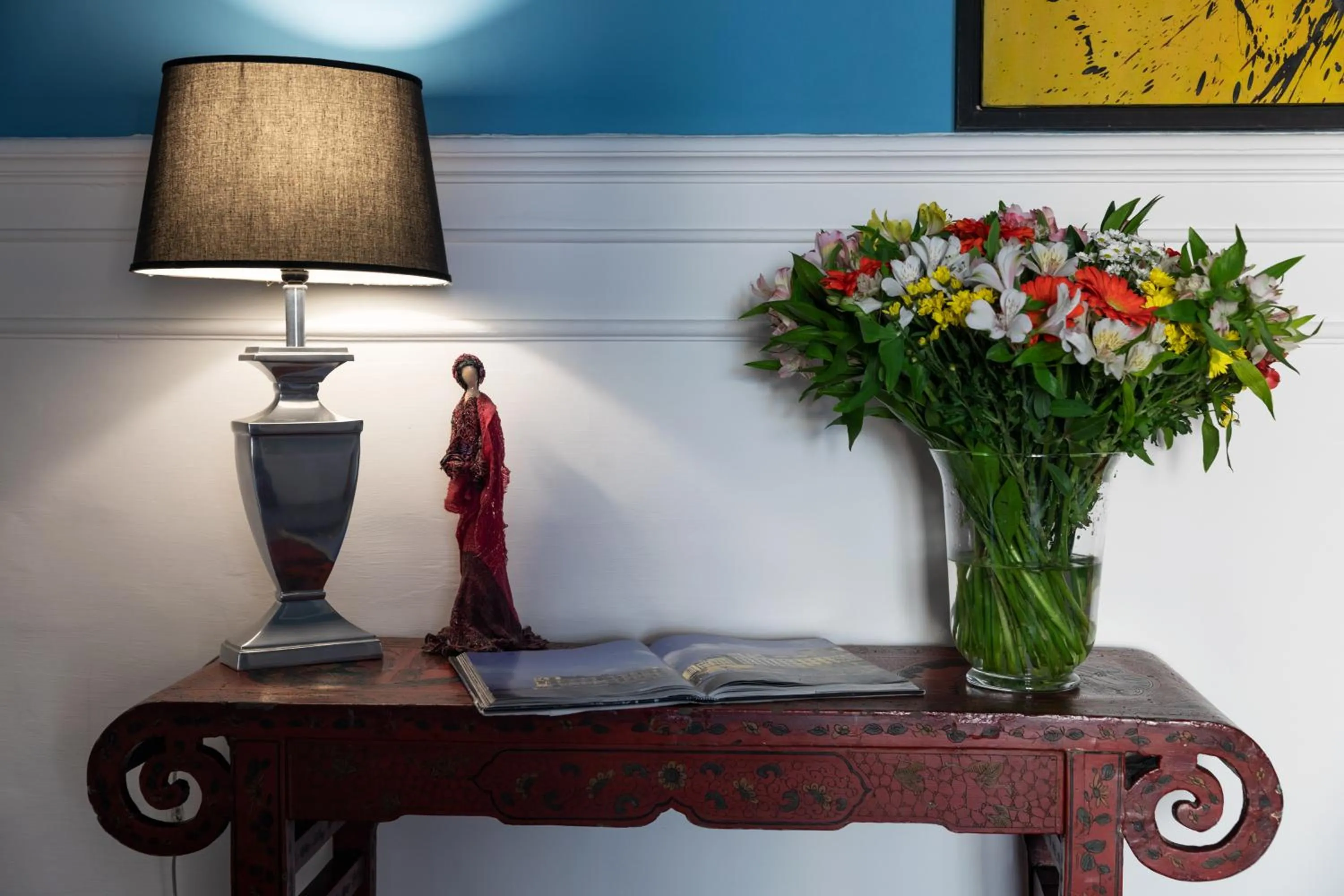 Decorative detail in B&B Palazzo Mirelli