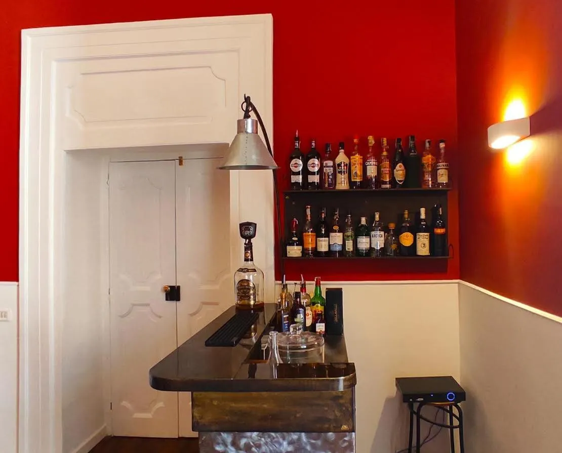 Lounge or bar in B&B Palazzo Mirelli