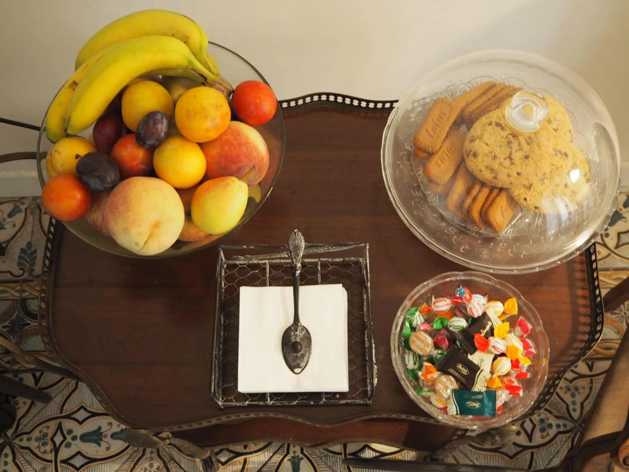 Food and drinks in B&B Palazzo Mirelli