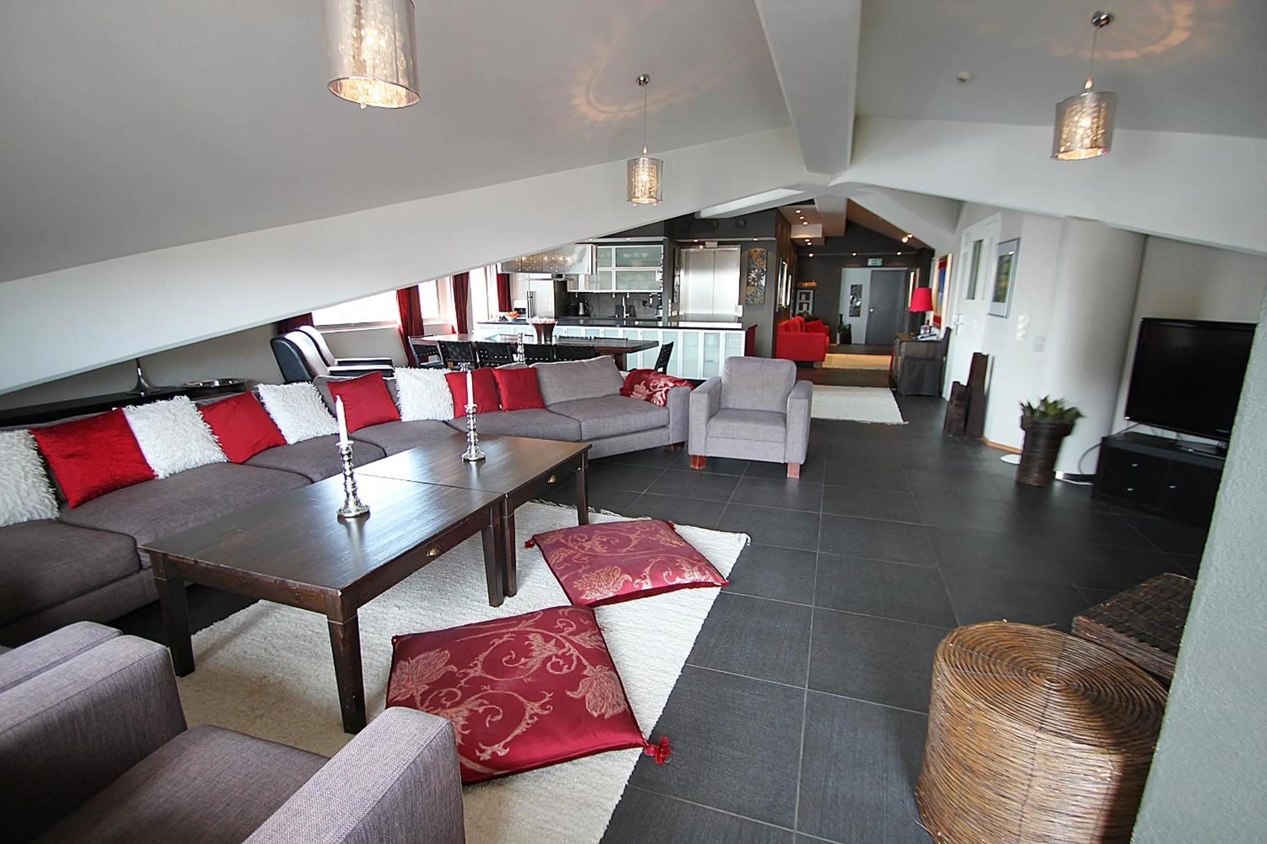 Living room in Hotel Hullu Poro