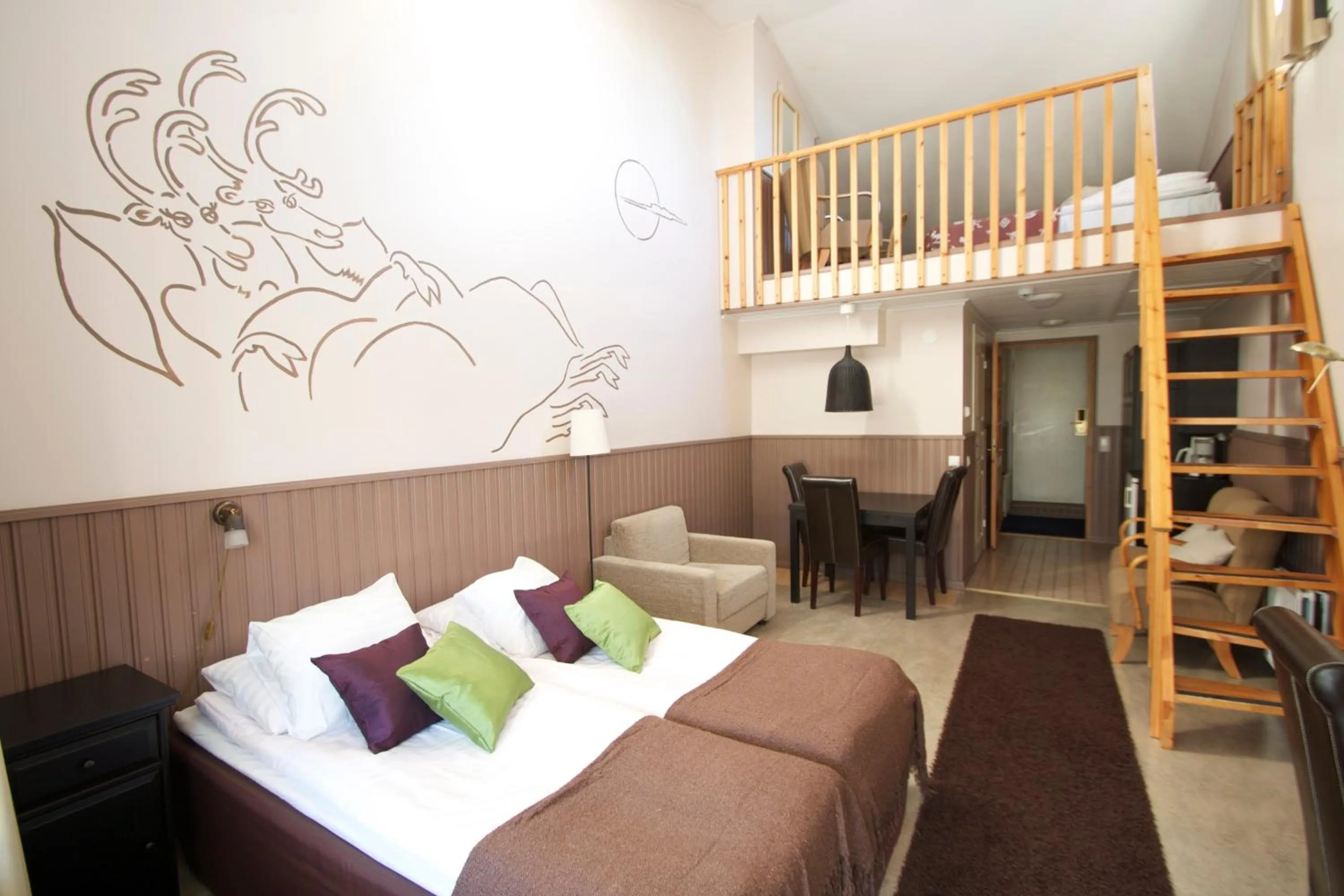 Photo of the whole room, Bed in Hotel Hullu Poro