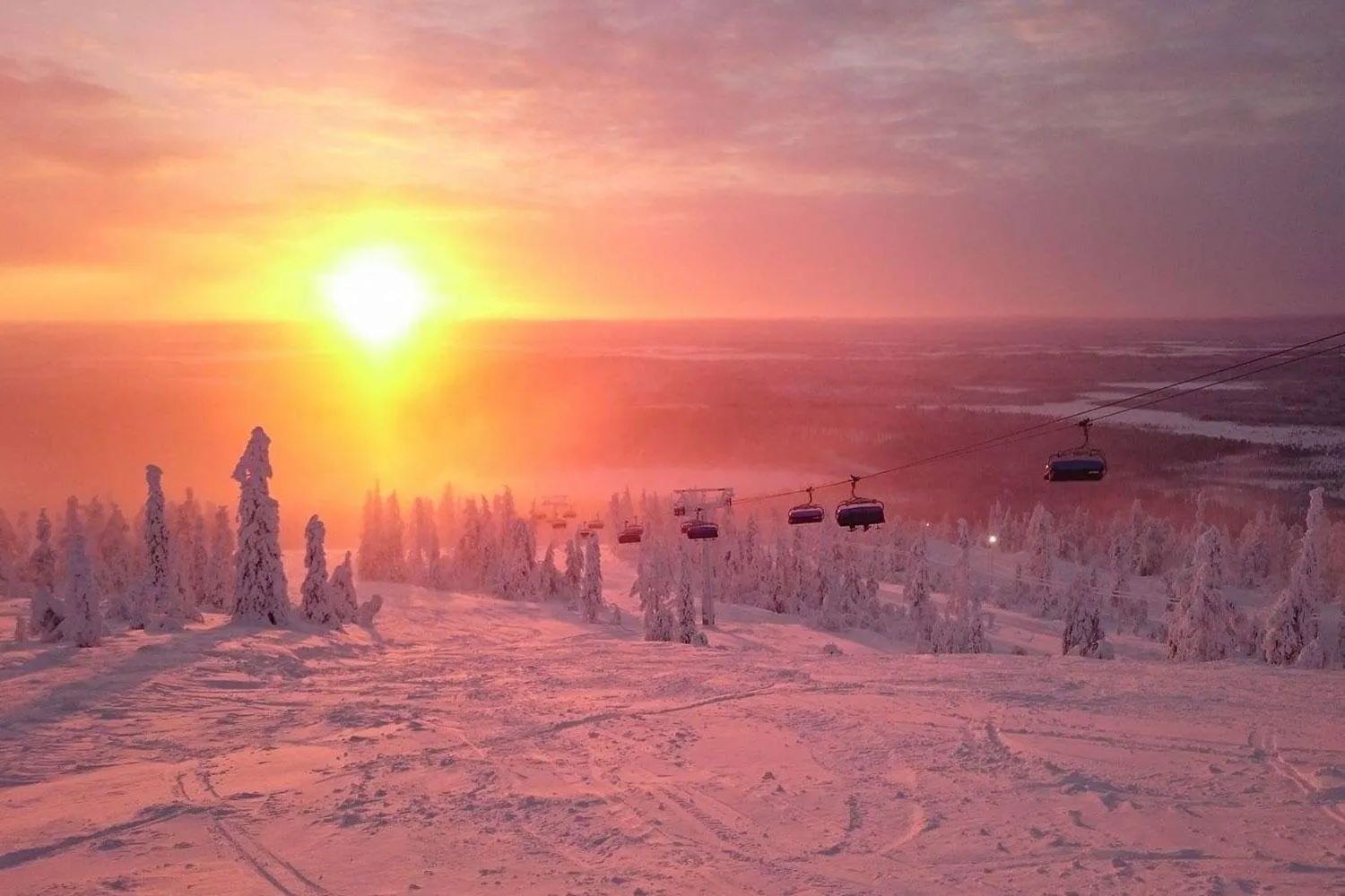 Winter in Hotel Hullu Poro