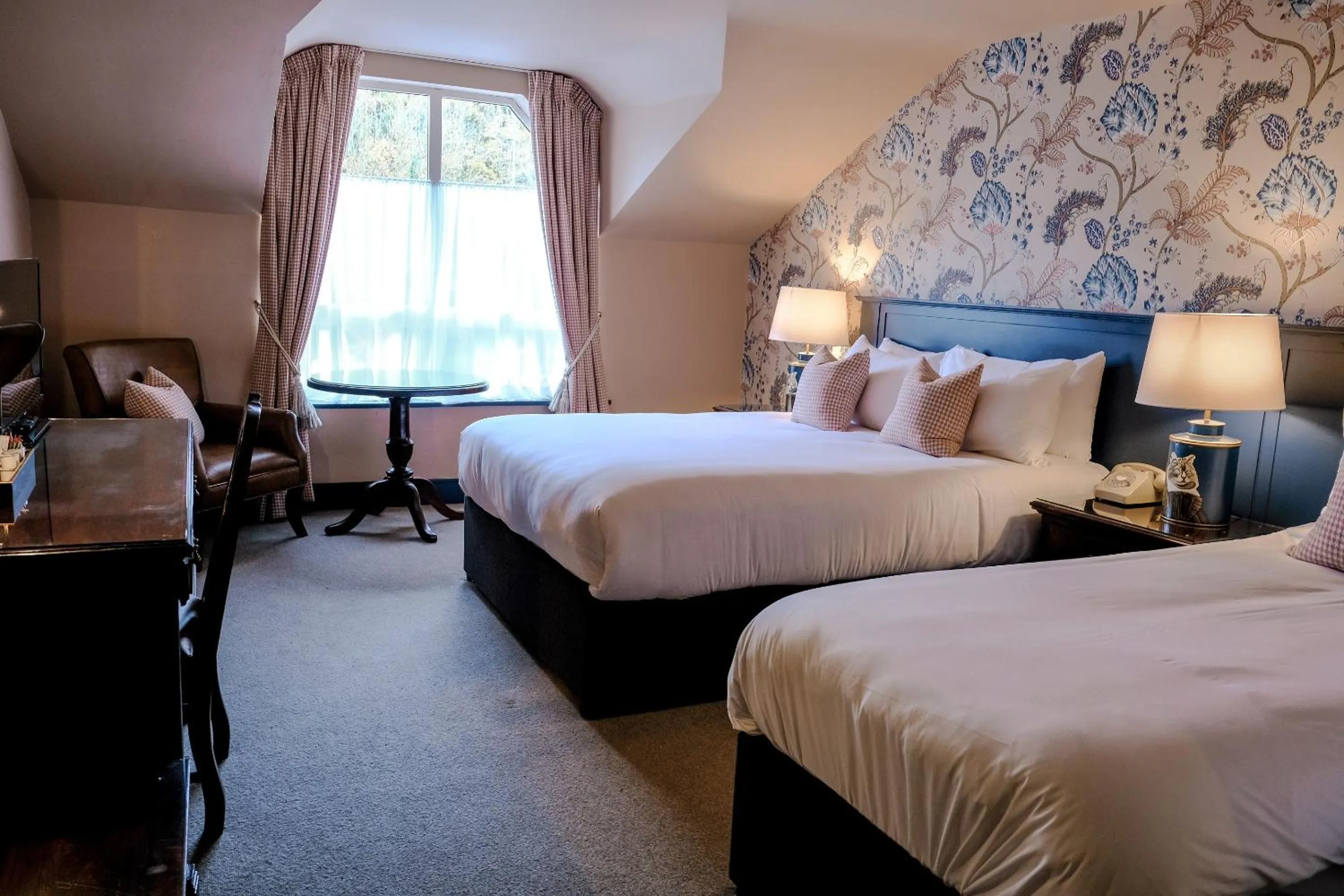 Bed in The Abbeyleix Manor Hotel