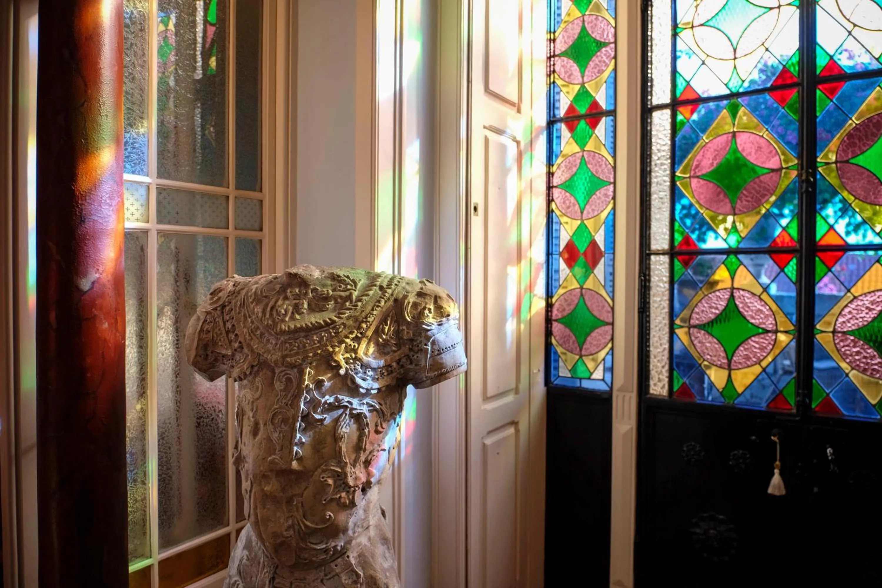 Decorative detail in Palacete Chafariz Del Rei - by Unlock Hotels