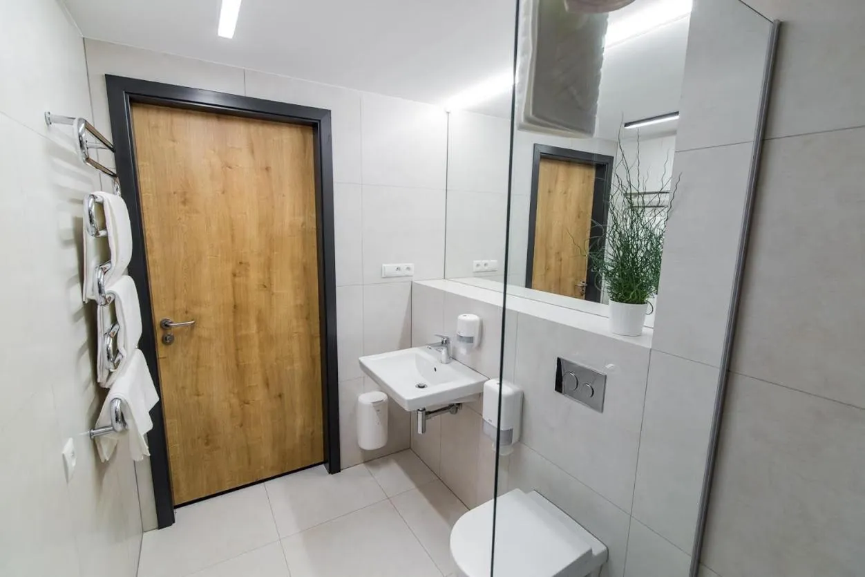 Bathroom in Hotel Browar Wiatr