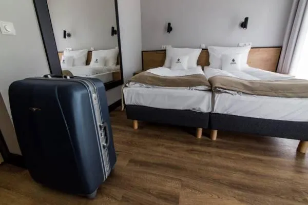 Bed in Hotel Browar Wiatr