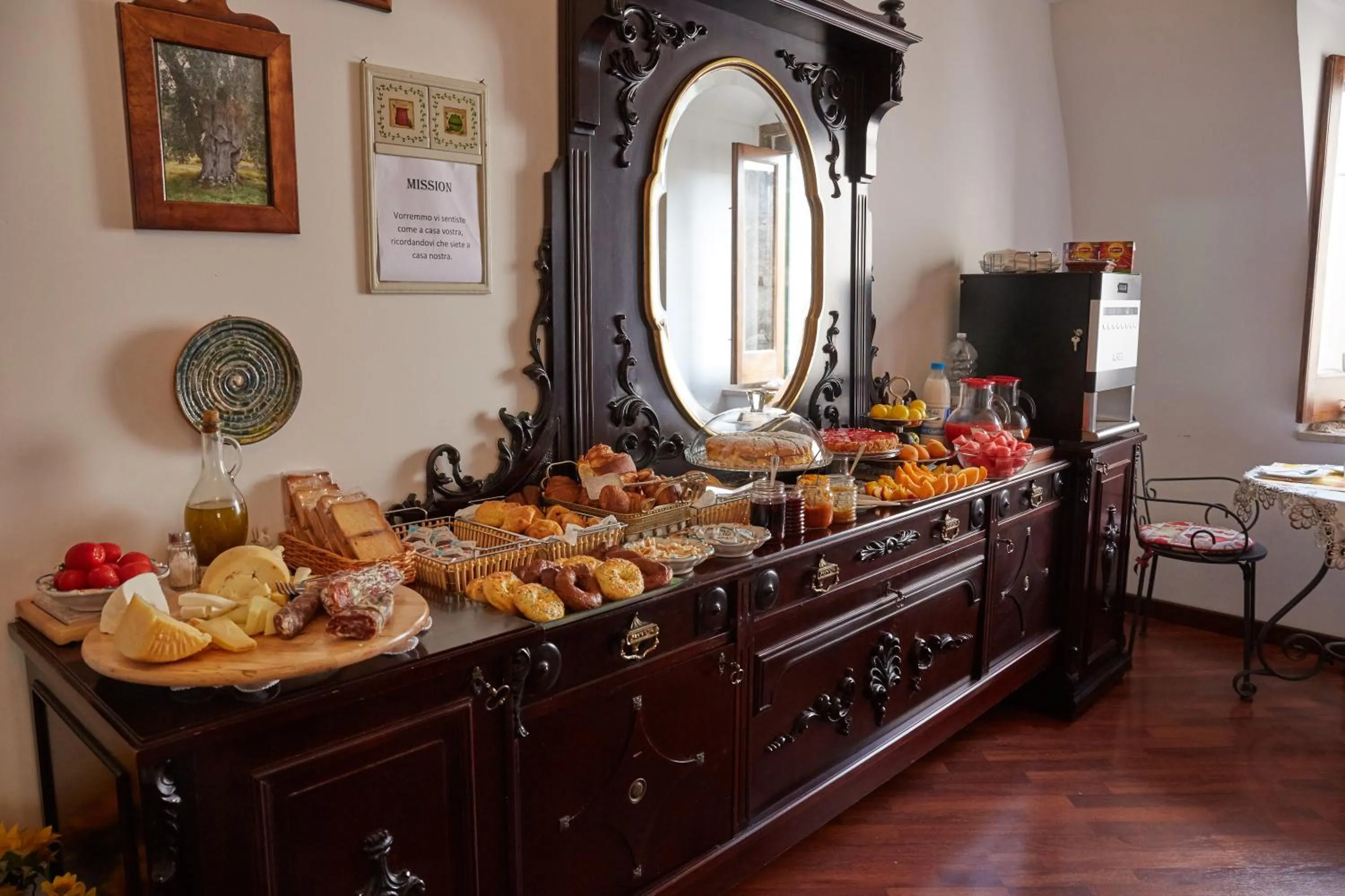 Breakfast in Il Peschiciano