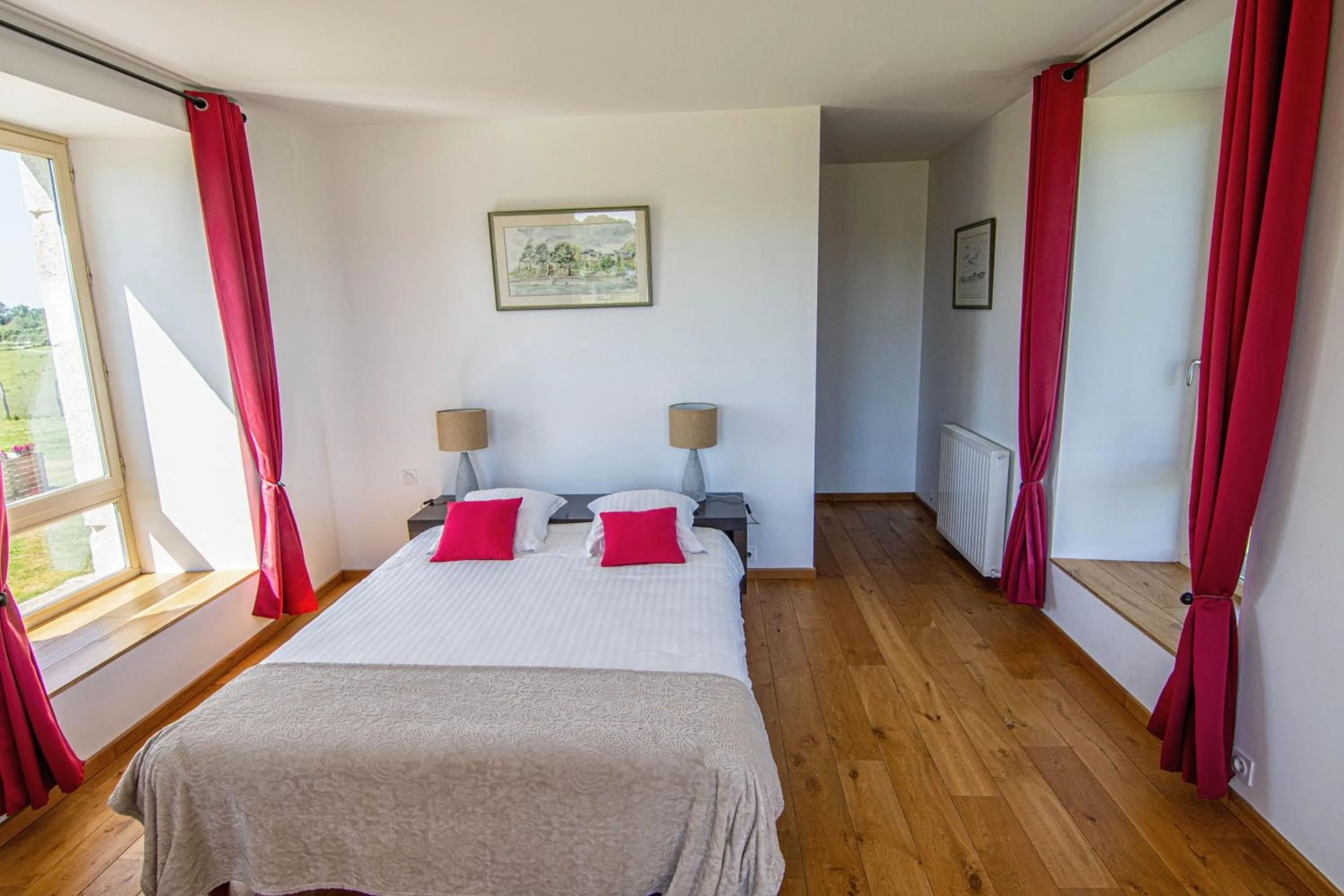 Bed in Domaine de kerbillec