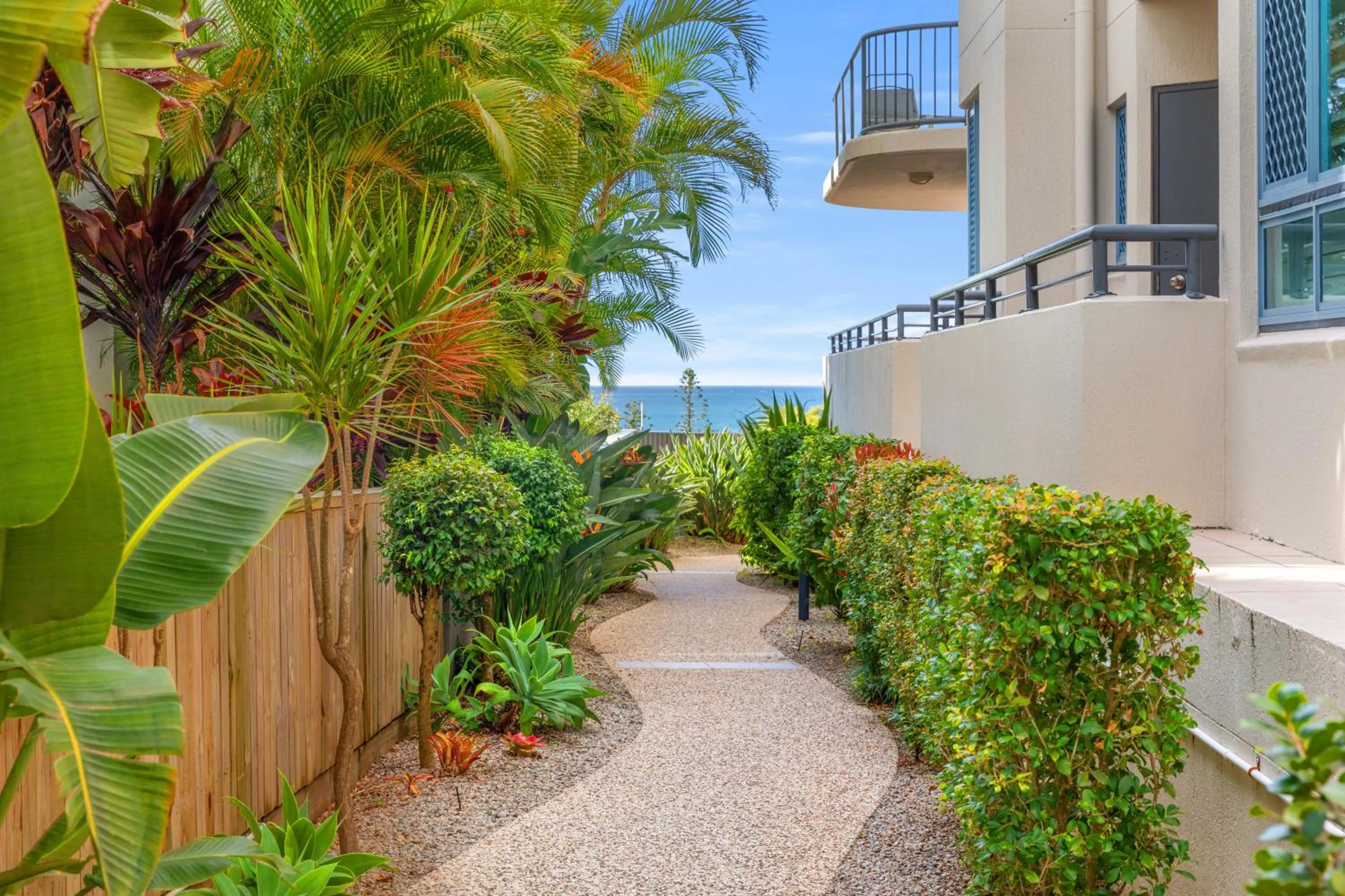 Garden in Alexandra on the Pacific