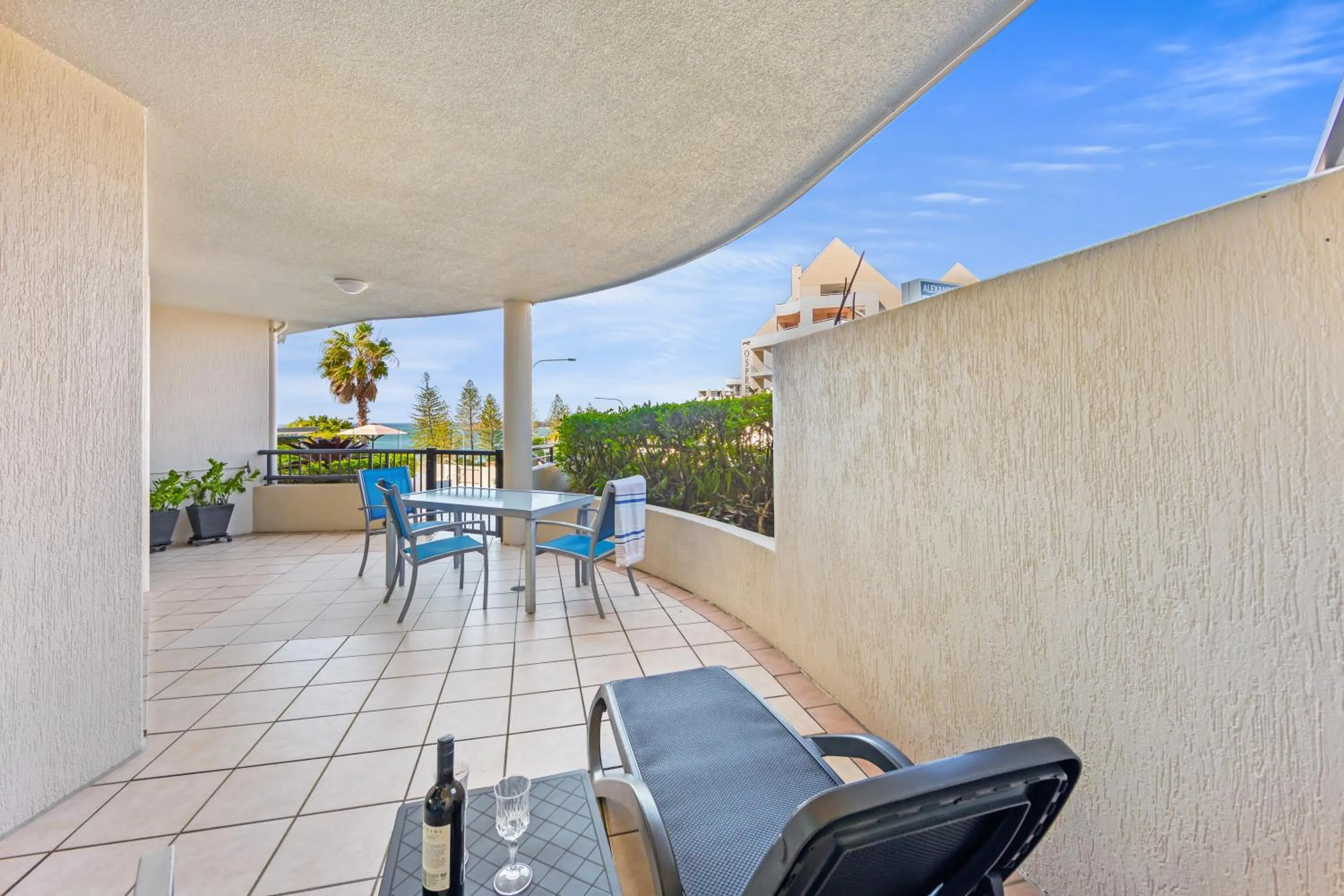 View (from property/room) in Alexandra on the Pacific