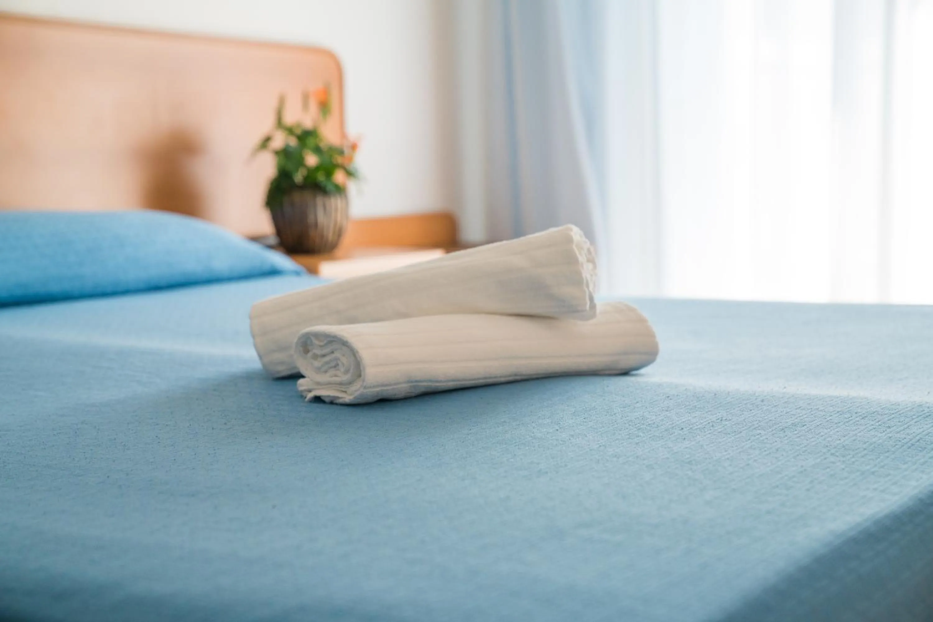 Bed in Hotel Singapore