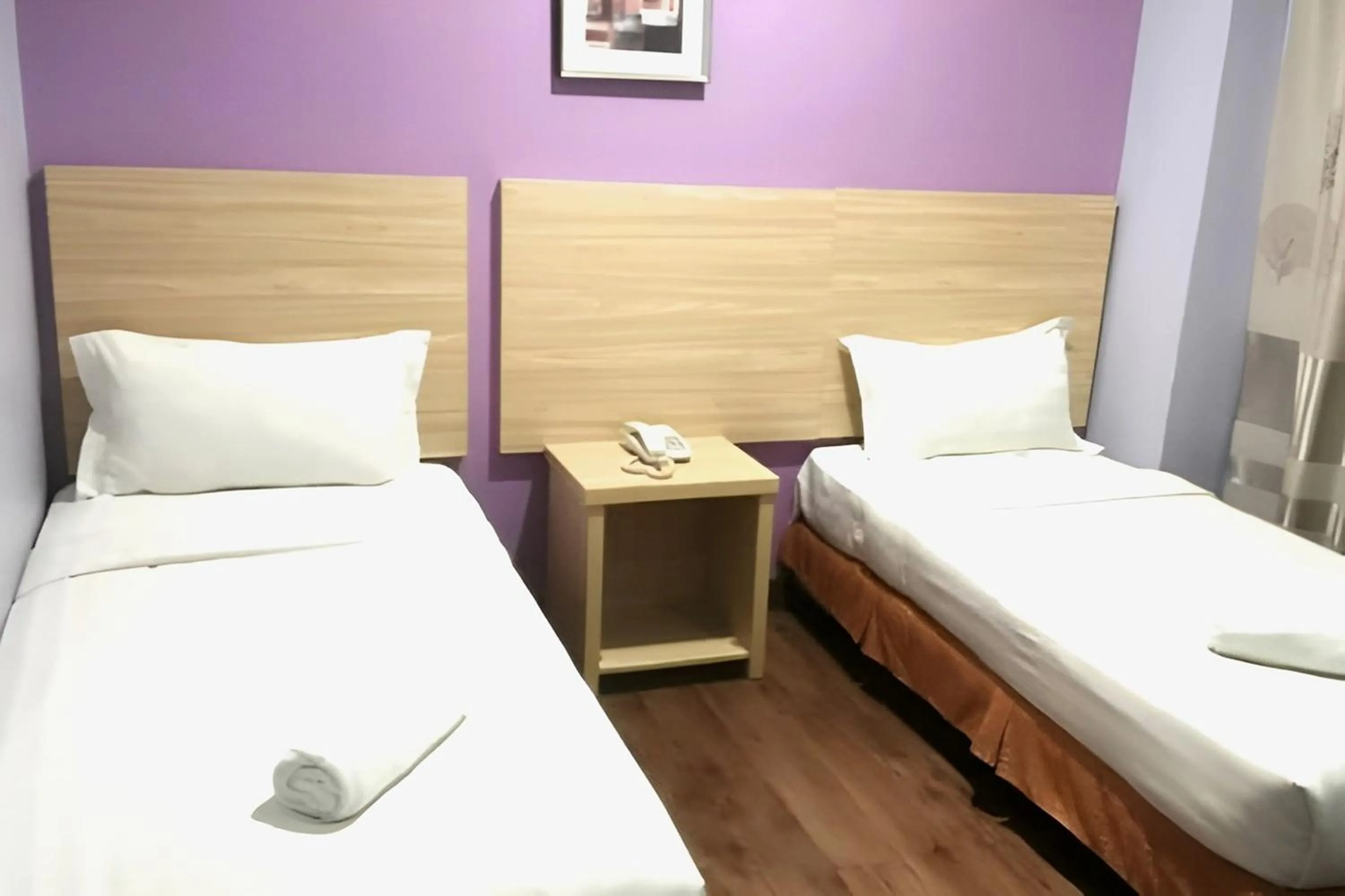 Bed in YP Boutique Hotel, Paradigm Mall Petaling Jaya