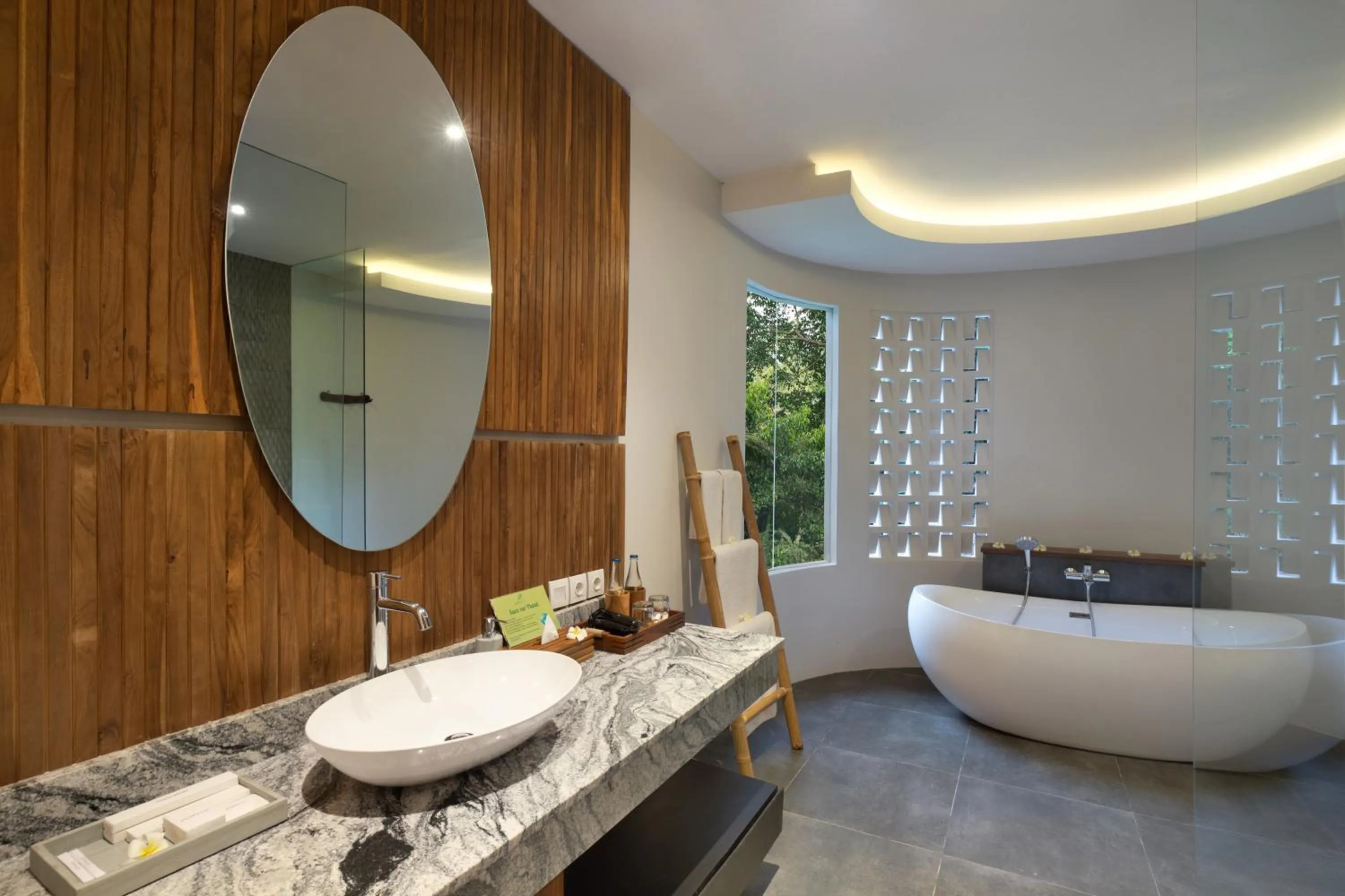 Bathroom in Jannata Resort and Spa