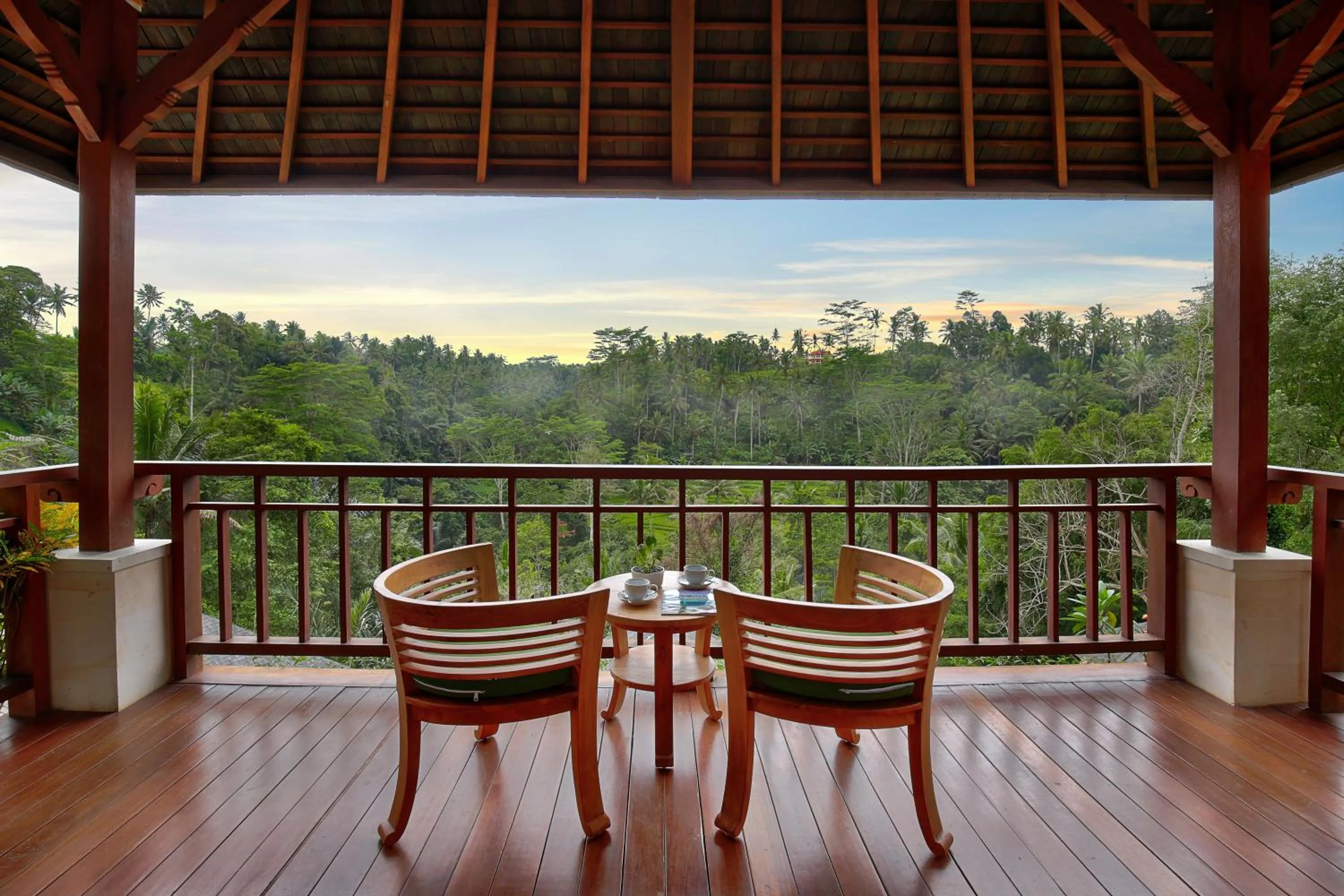 Patio in Jannata Resort and Spa